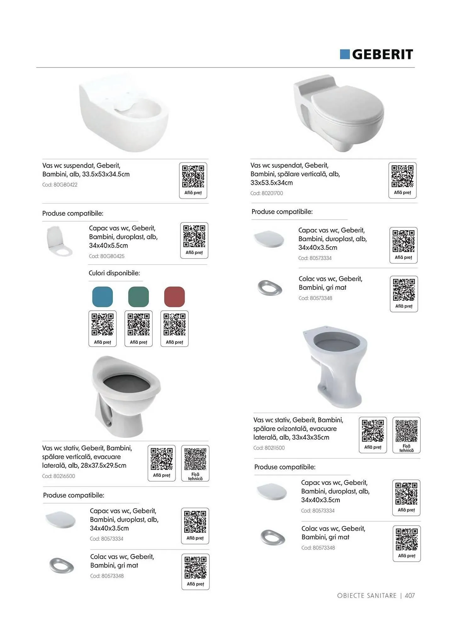 Catalog Catalog Romstal de la 1 aprilie până la 31 decembrie 2026 - Revista Pagina 407