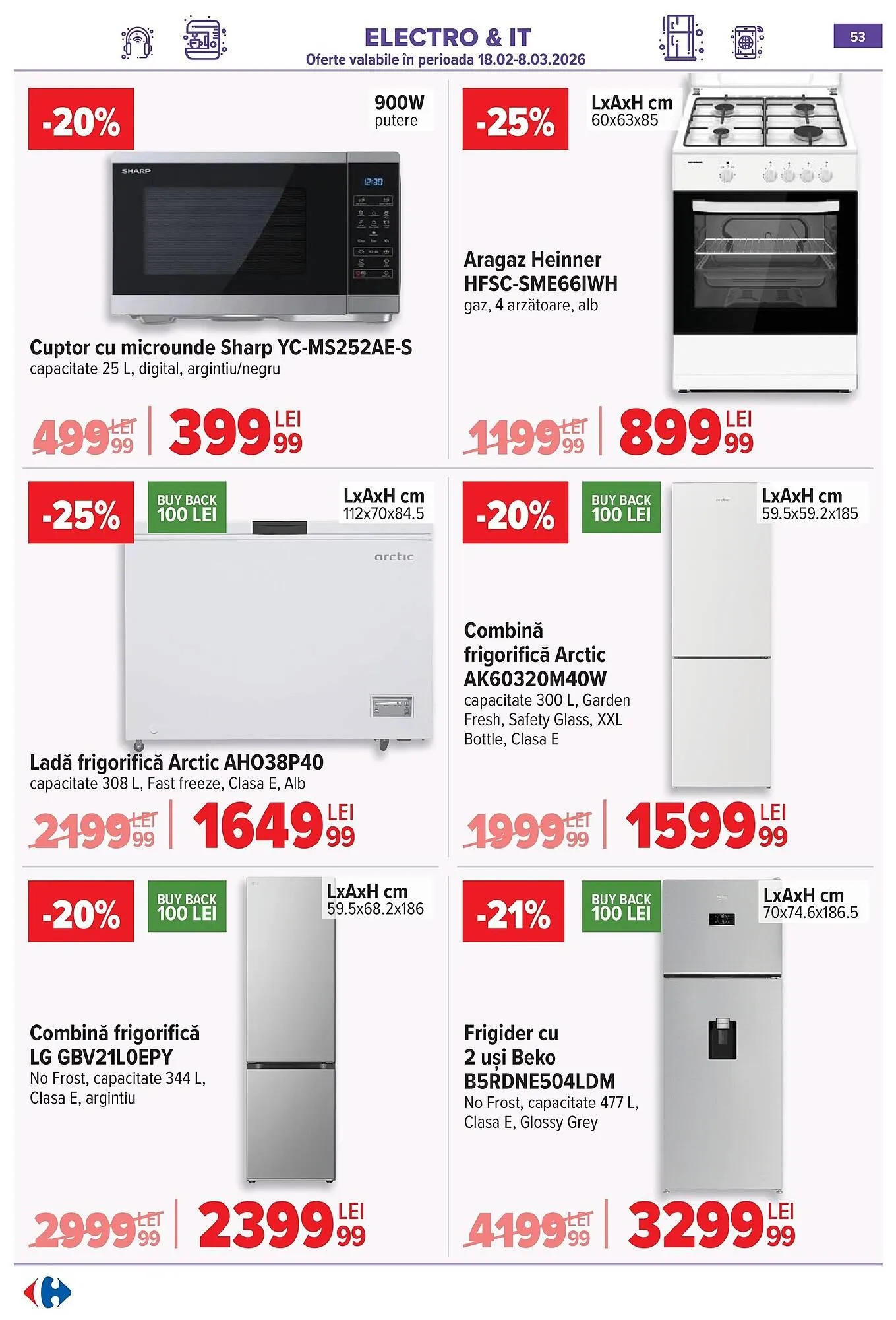 Catalog Catalog Carrefour de la 25 februarie până la 8 martie 2026 - Revista Pagina 56