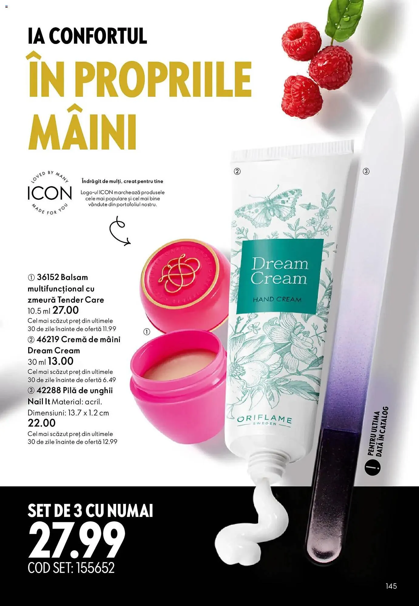 Catalog Catalog Oriflame de la 24 martie până la 14 aprilie 2026 - Revista Pagina 145