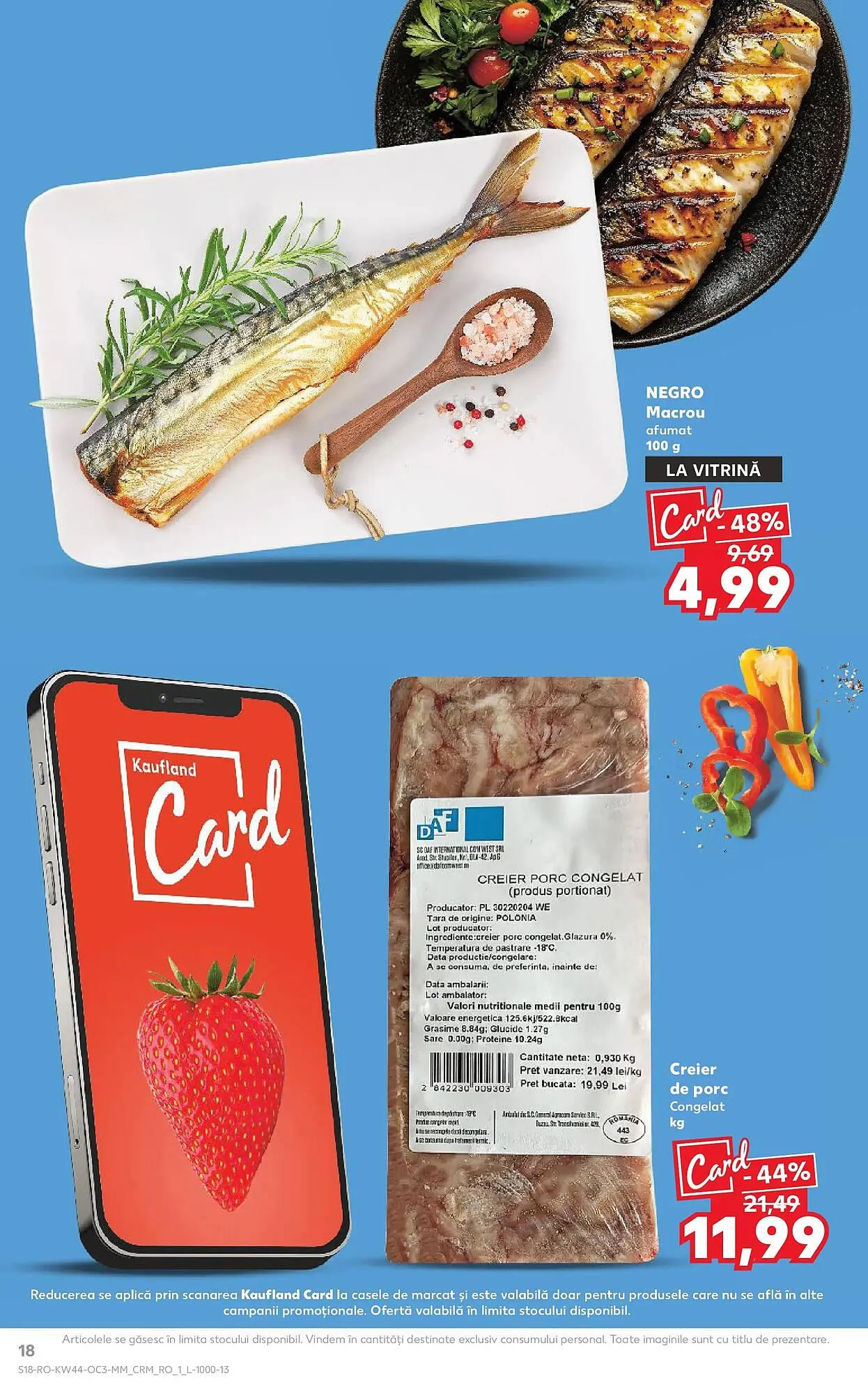 Catalog Catalog Kaufland de la 29 octombrie până la 4 noiembrie 2025 - Revista Pagina 18