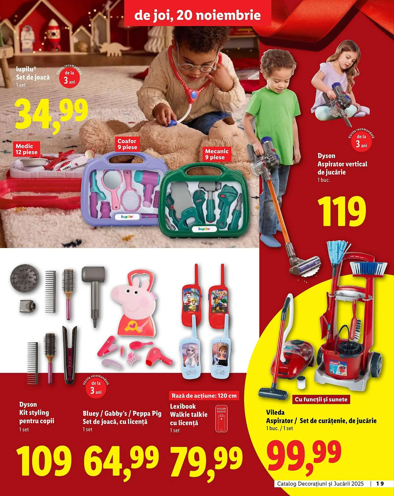 Catalog Catalog Lidl de la 6 noiembrie până la 24 decembrie 2025 - Revista Pagina 19