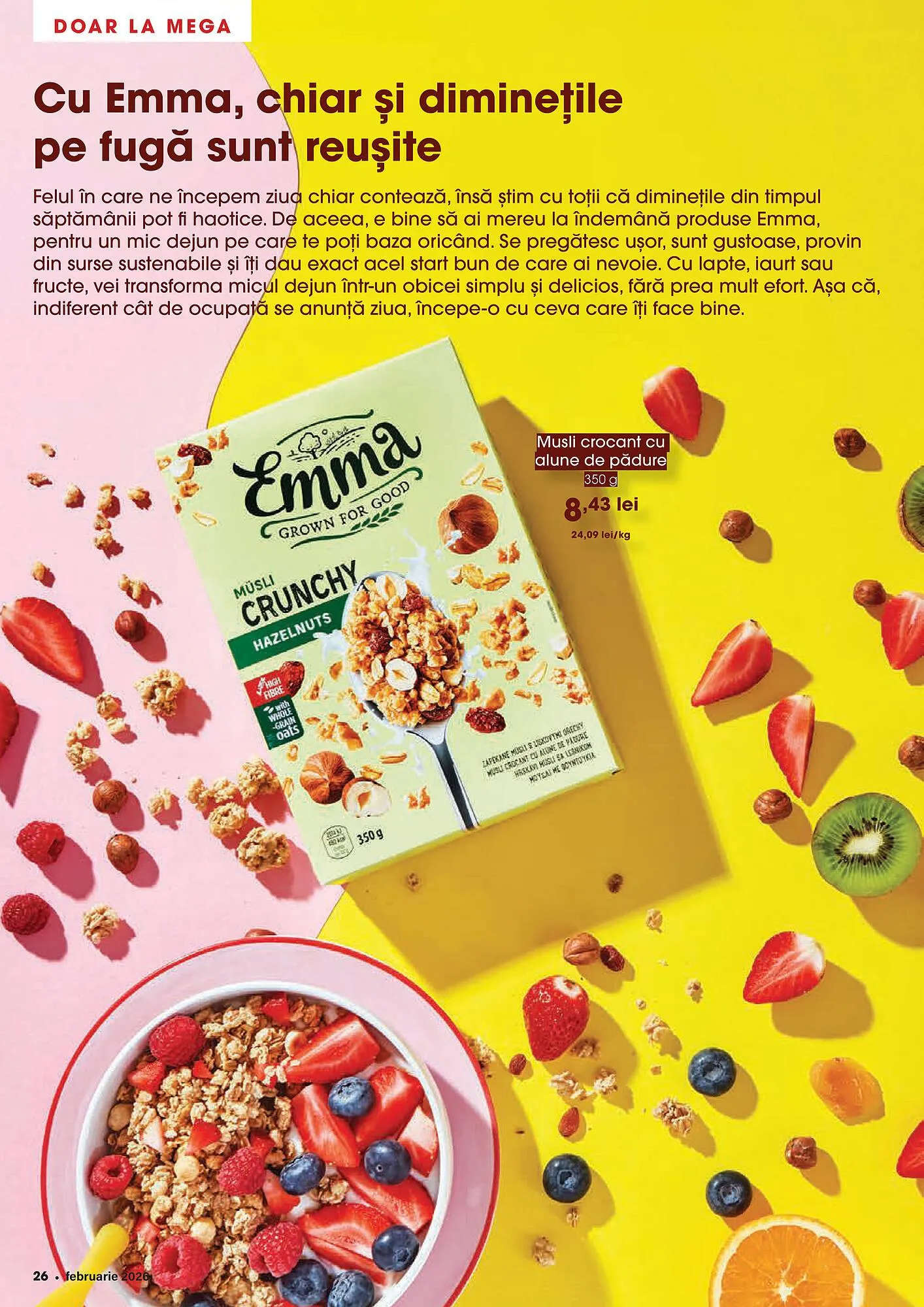 Catalog Catalog Mega Image de la 1 februarie până la 28 februarie 2026 - Revista Pagina 26