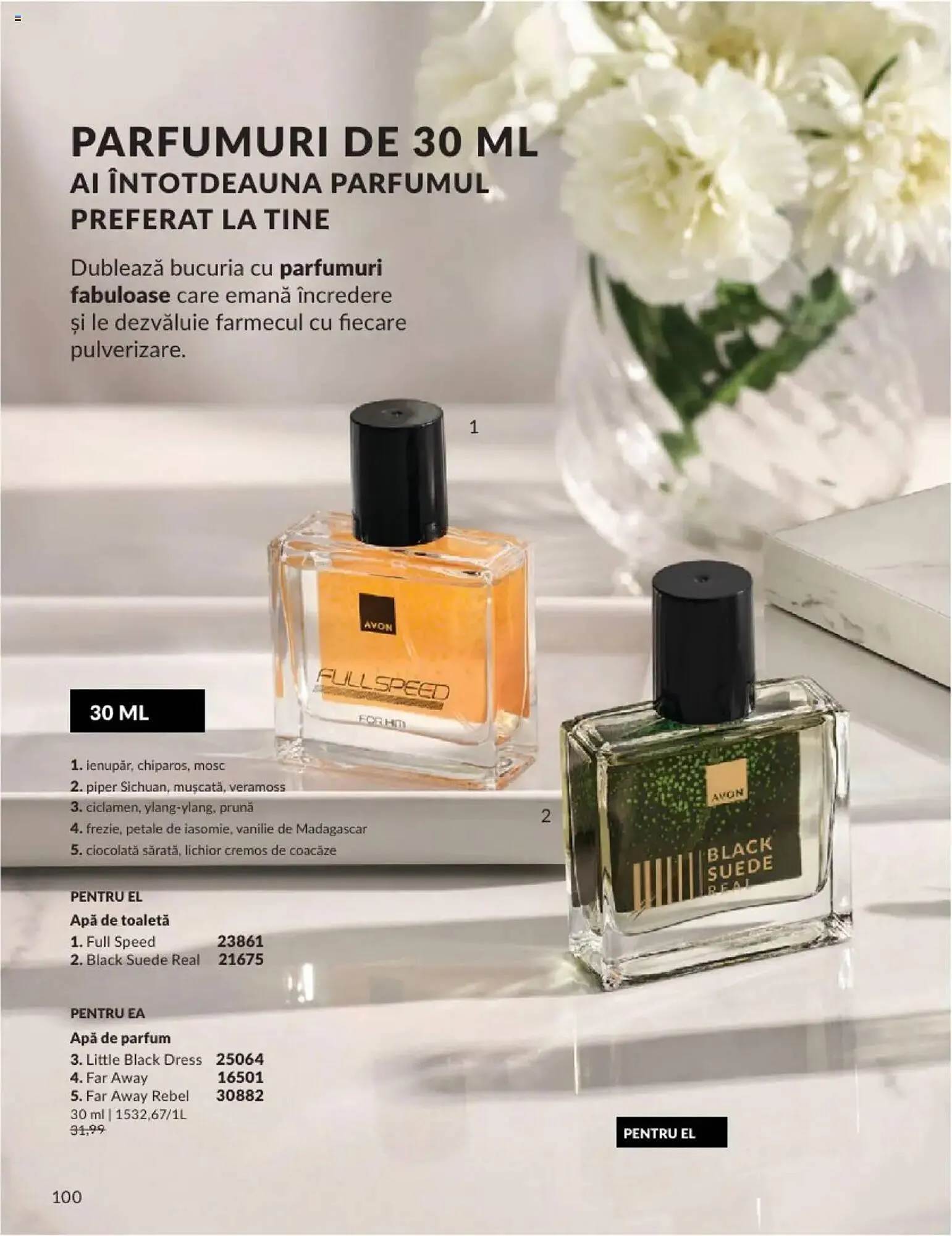 Catalog Catalog Avon de la 1 ianuarie până la 31 ianuarie 2025 - Revista Pagina 100