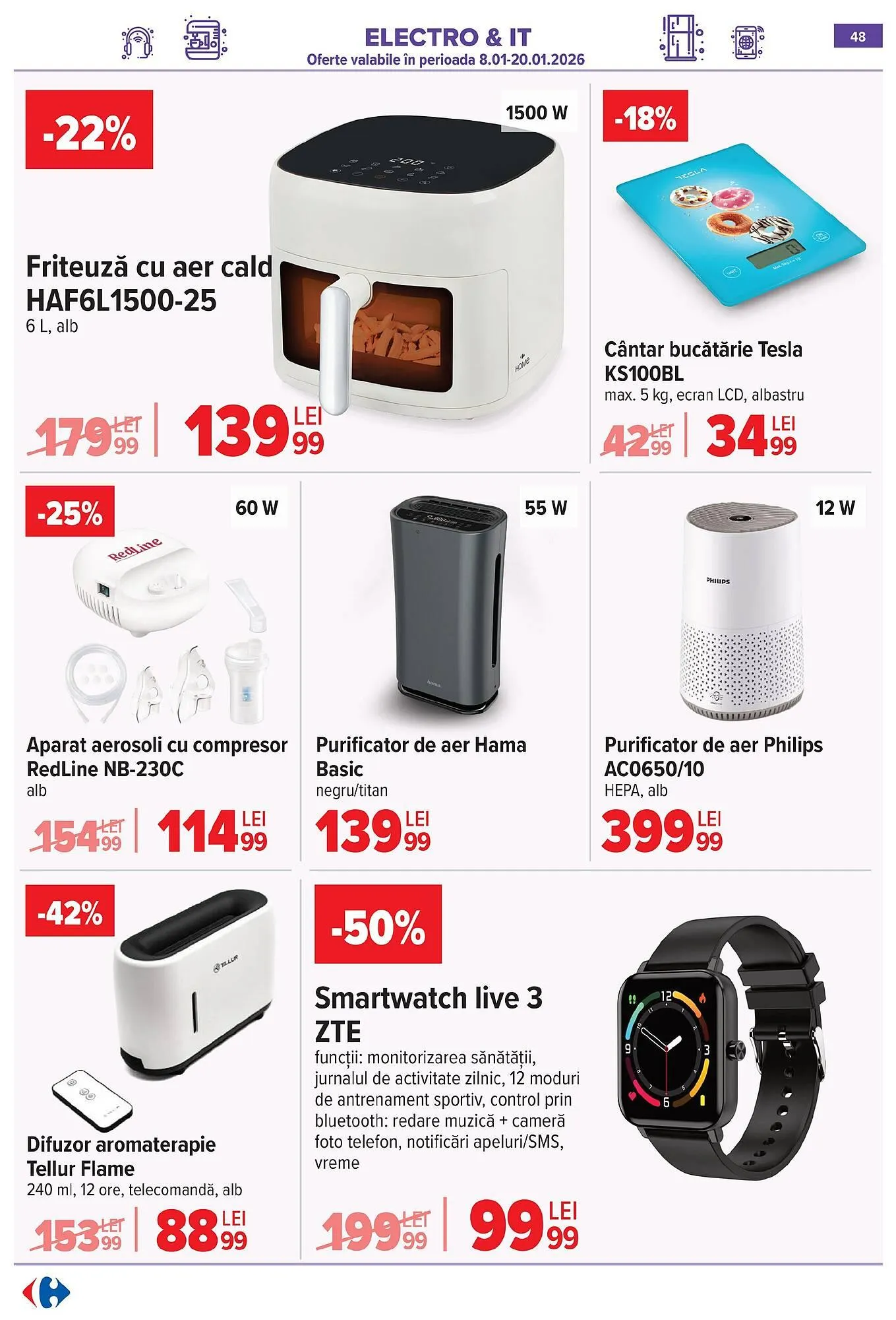 Catalog Catalog Carrefour de la 8 ianuarie până la 13 ianuarie 2026 - Revista Pagina 25