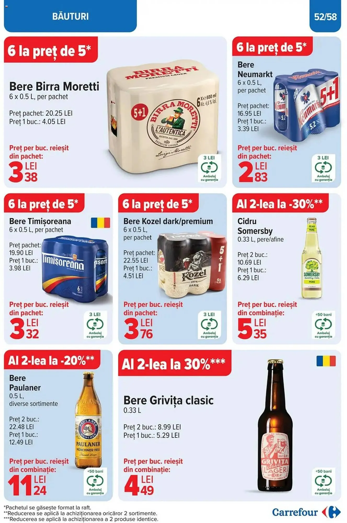 Catalog Catalog Carrefour de la 2 aprilie până la 13 aprilie 2025 - Revista Pagina 52