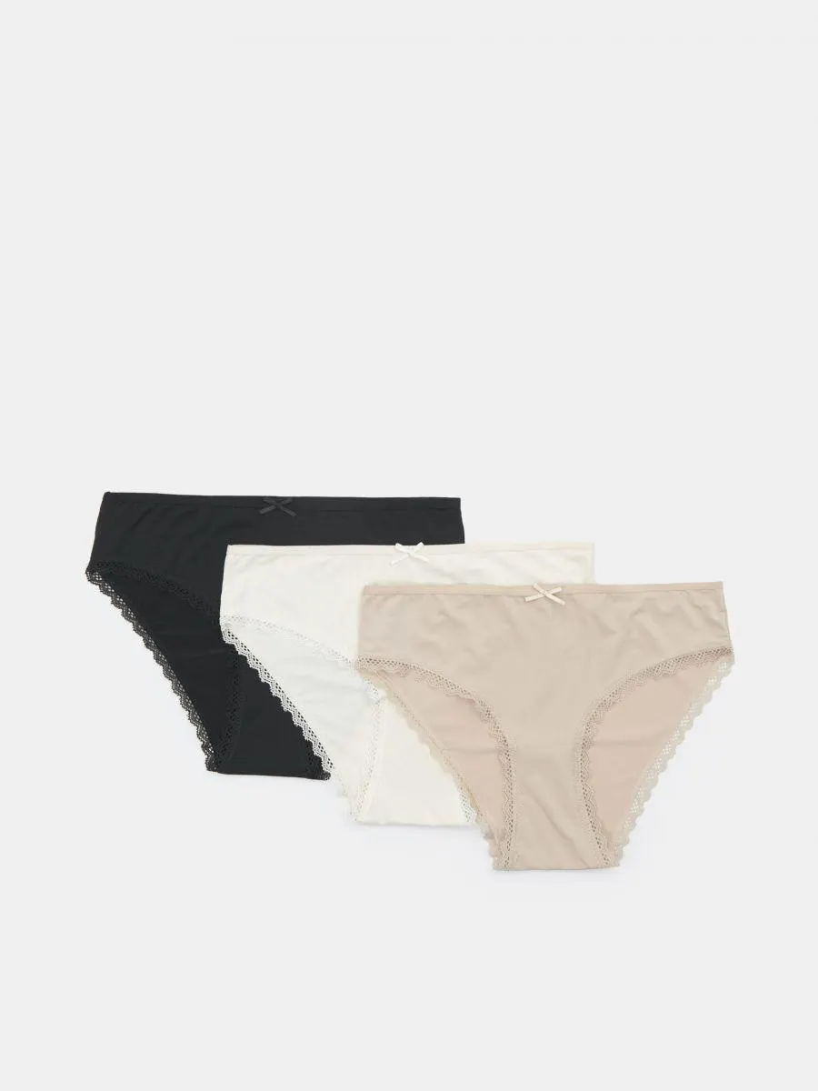 Set de 3 perechi de chiloți