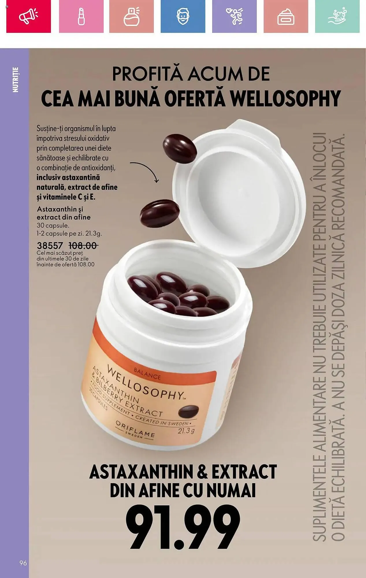 Catalog Catalog Oriflame de la 23 martie până la 12 aprilie 2025 - Revista Pagina 96