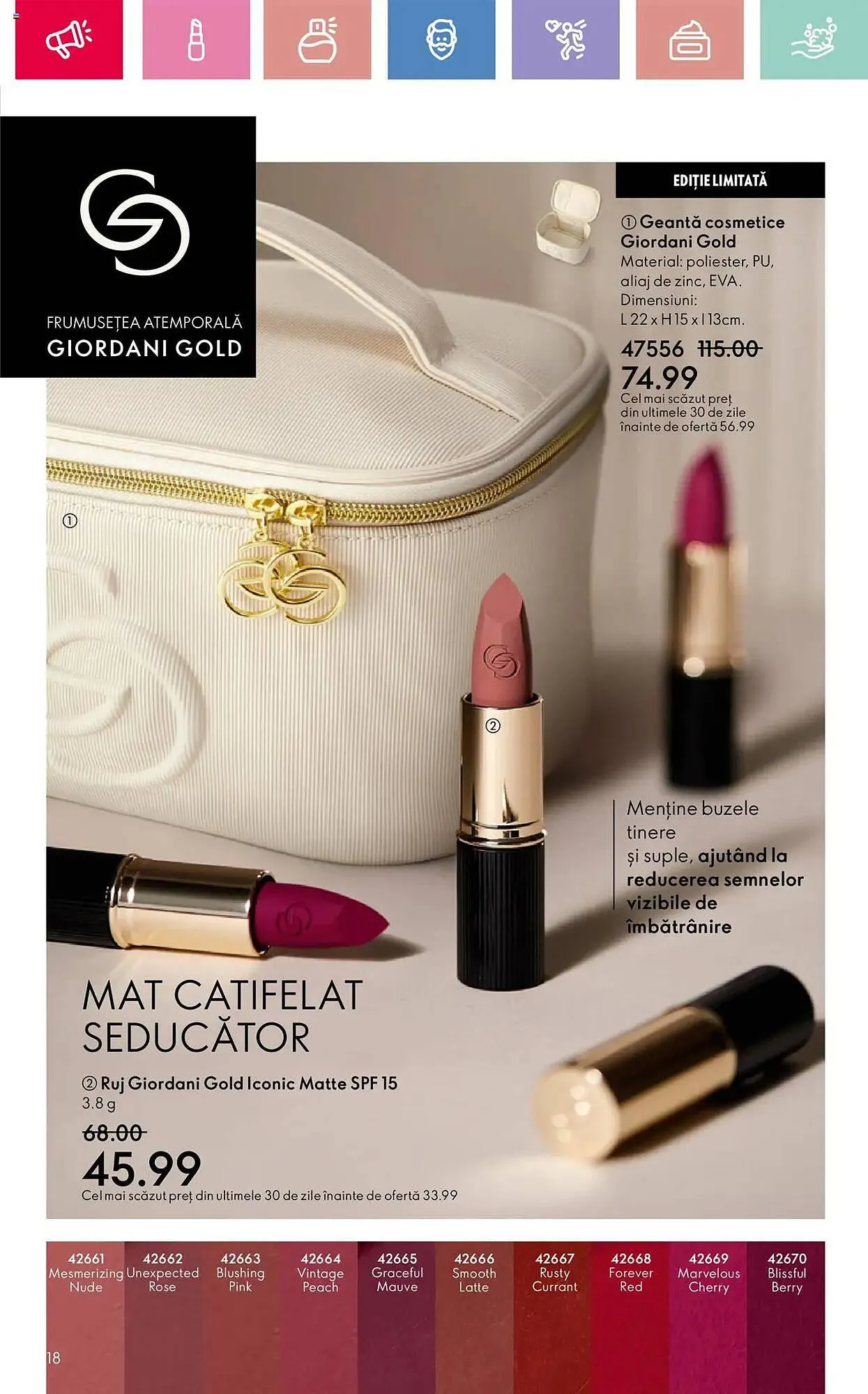 Catalog Catalog Oriflame de la 13 aprilie până la 3 mai 2025 - Revista Pagina 18