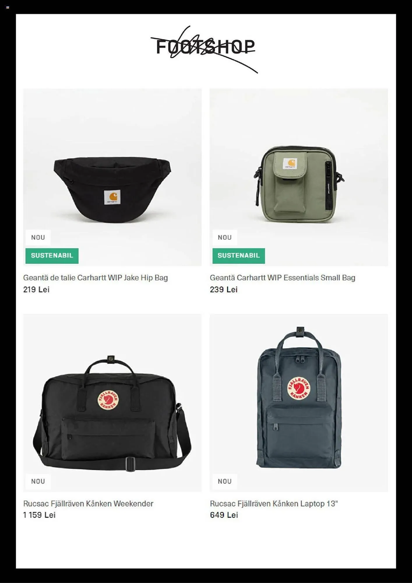 Catalog Footshop catalog de la 5 august până la 7 septembrie 2023 - Revista Pagina 24