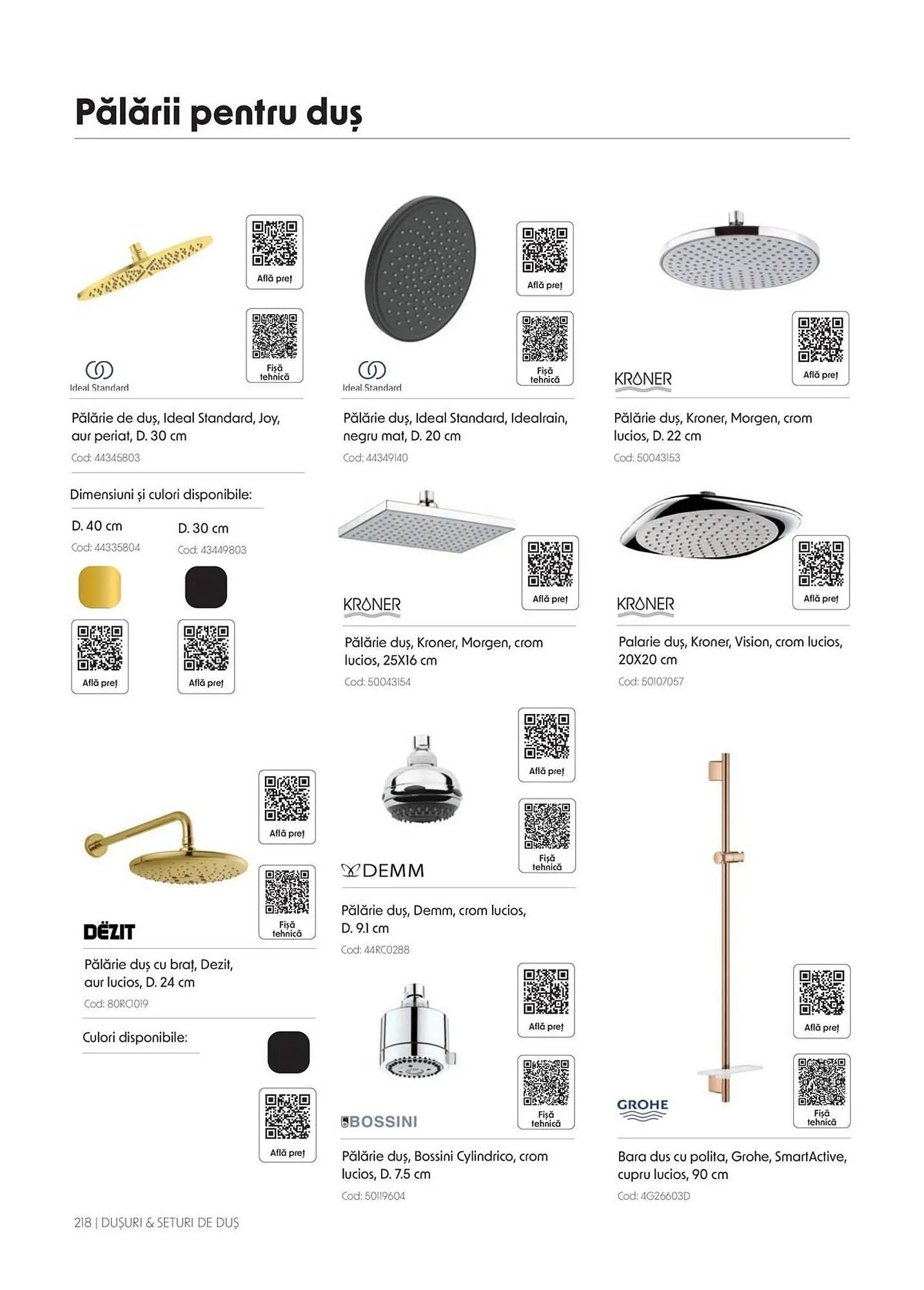 Catalog Catalog Romstal de la 1 aprilie până la 31 decembrie 2026 - Revista Pagina 218