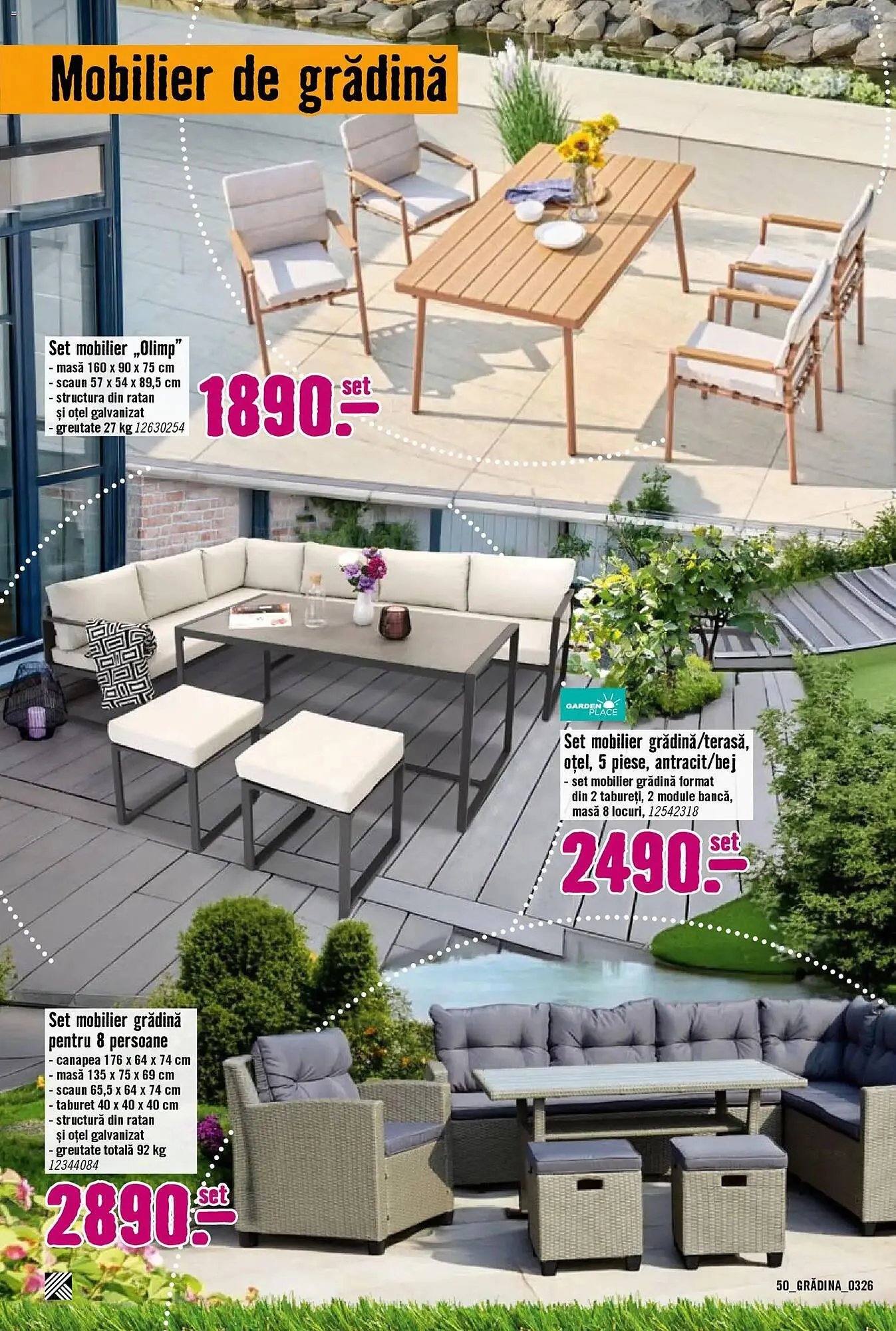 Catalog Magazine Hornbach de la 22 martie până la 22 aprilie 2026 - Revista Pagina 50
