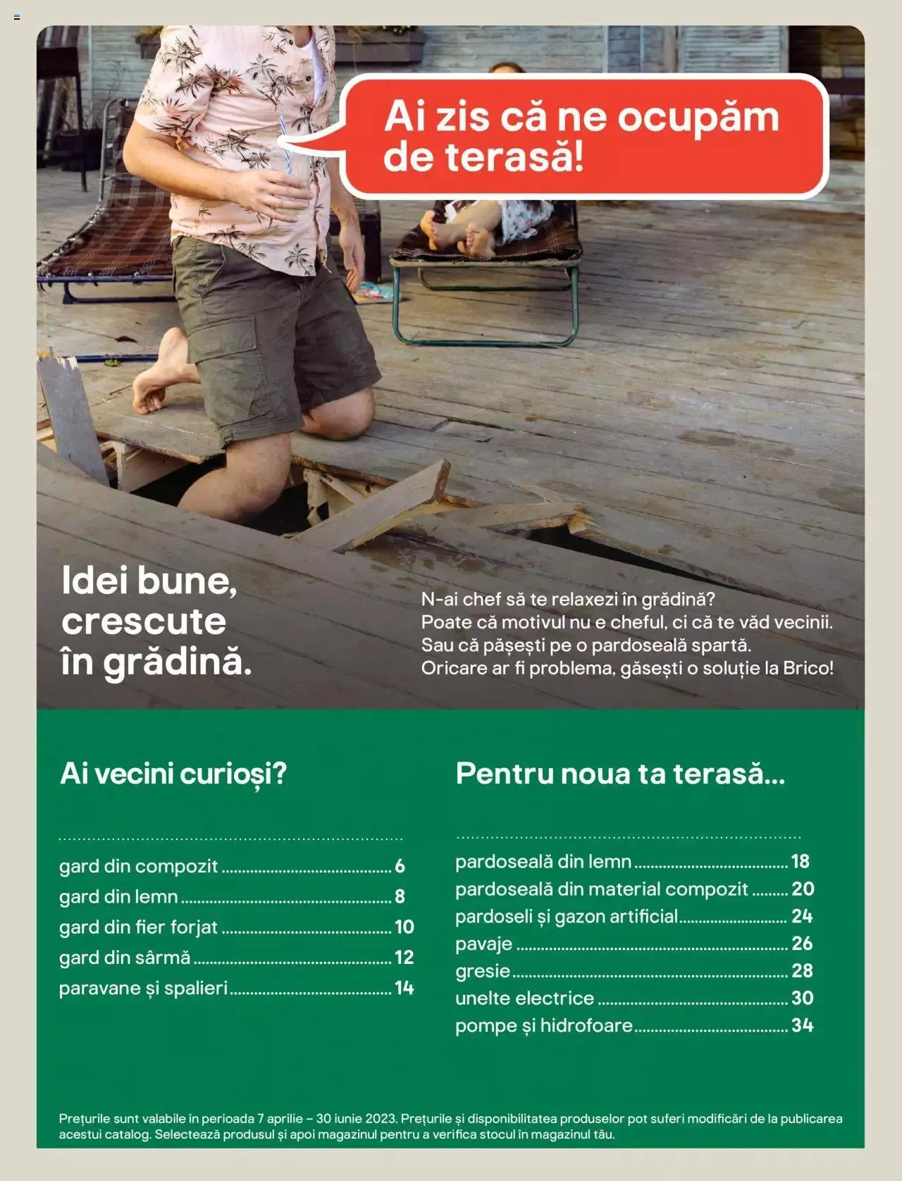 Catalog Brico Depot catalog - Inspirație Vară 2023 de la 7 aprilie până la 30 septembrie 2023 - Revista Pagina 2