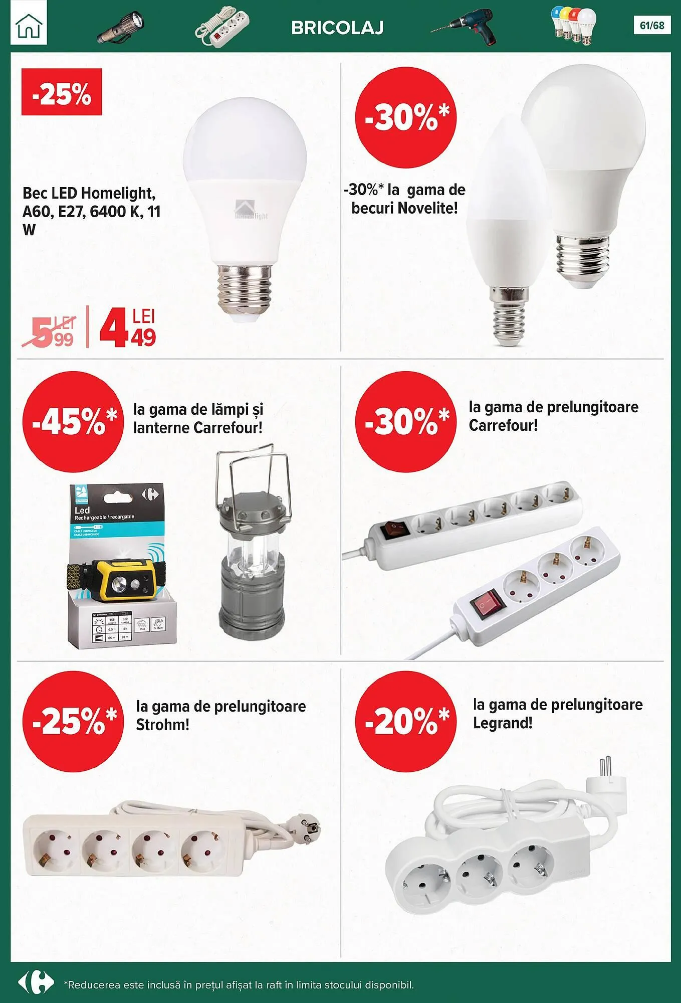 Catalog Catalog Carrefour de la 24 septembrie până la 28 octombrie 2025 - Revista Pagina 61