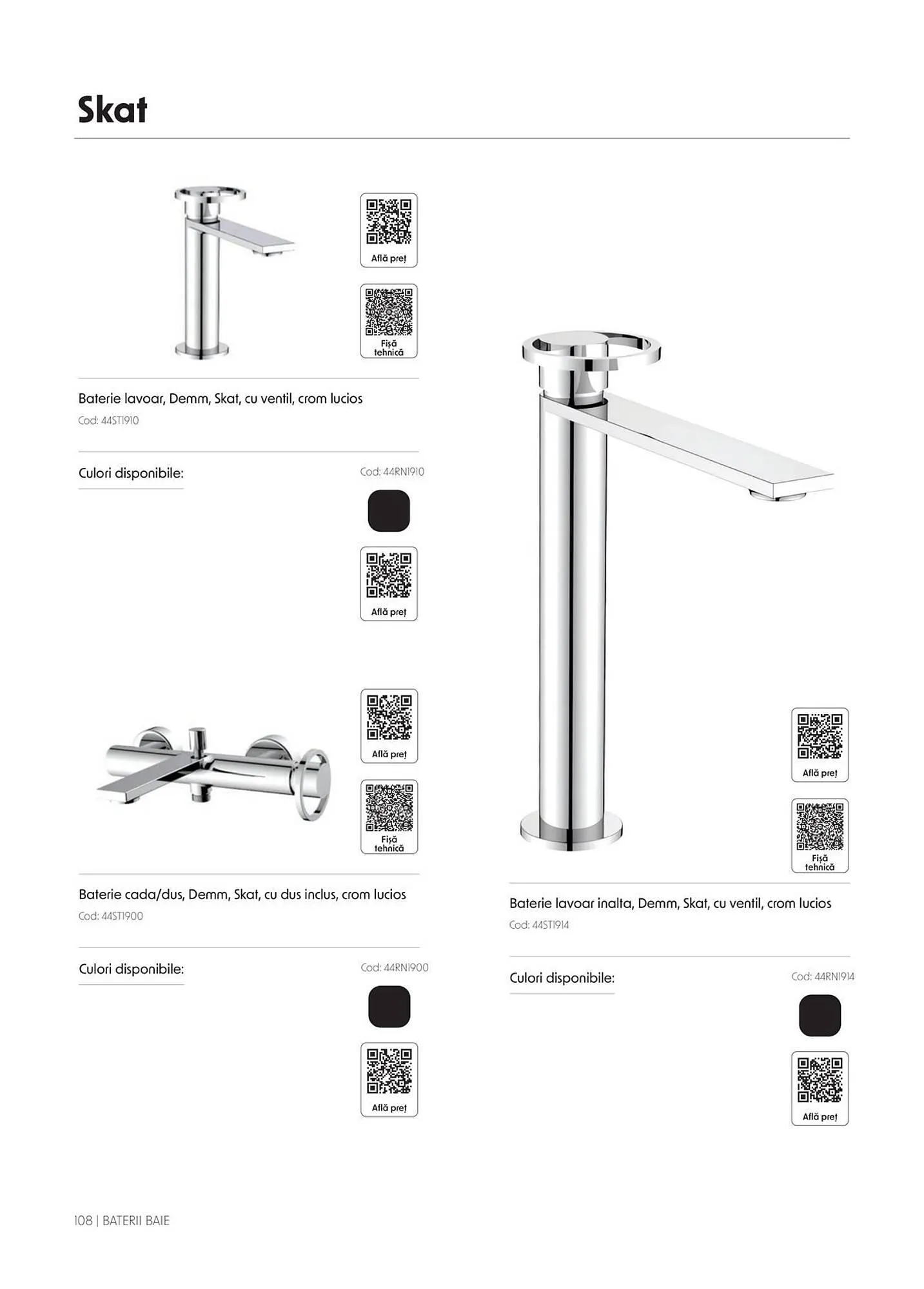 Catalog Catalog Romstal de la 1 aprilie până la 31 decembrie 2026 - Revista Pagina 108