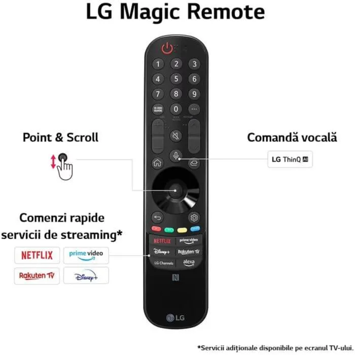 Televizor Smart LG 43UT81003LA, 108 cm, Ultra HD 4K, Clasa G