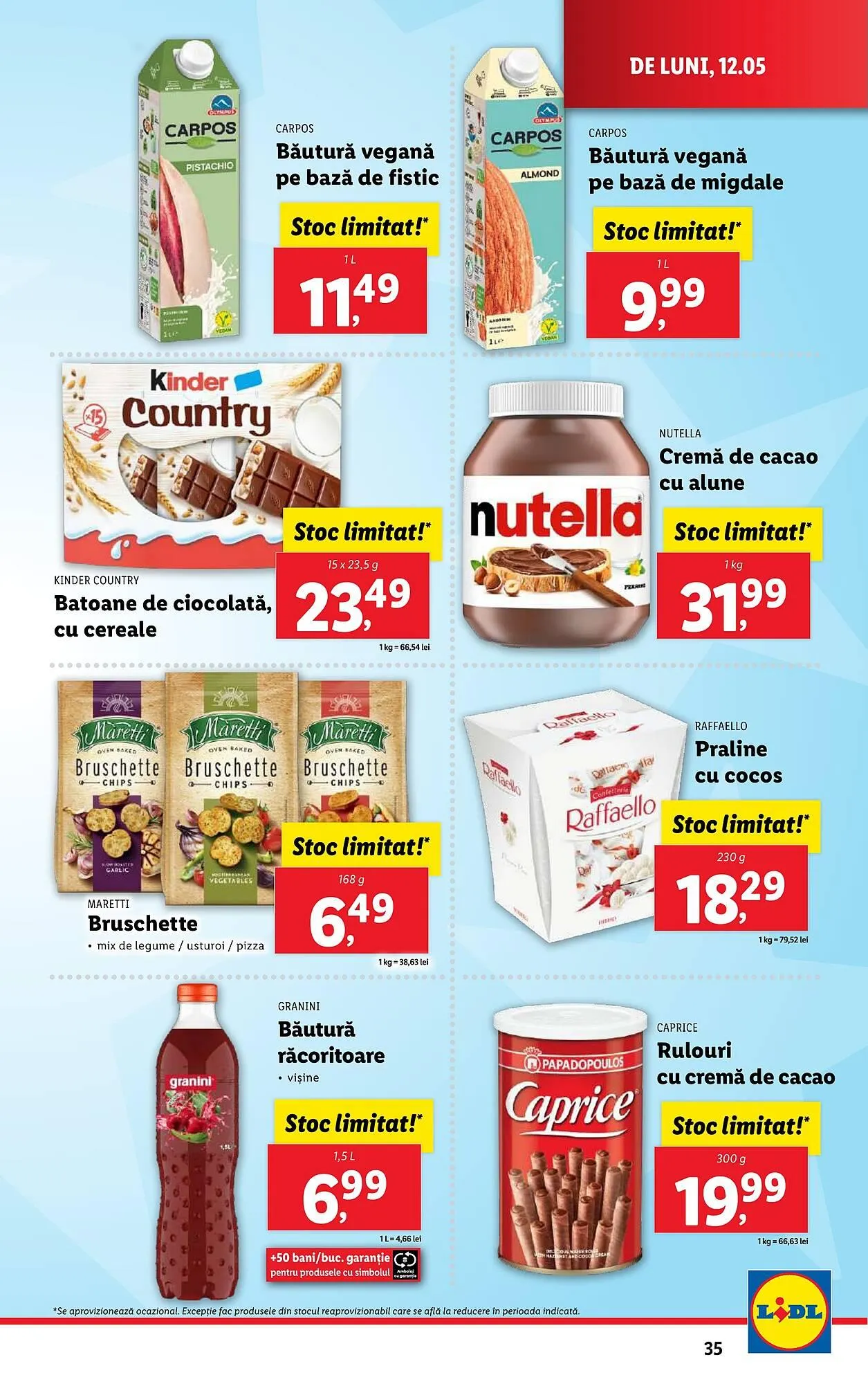 Catalog Catalog Lidl de la 12 mai până la 18 mai 2025 - Revista Pagina 35