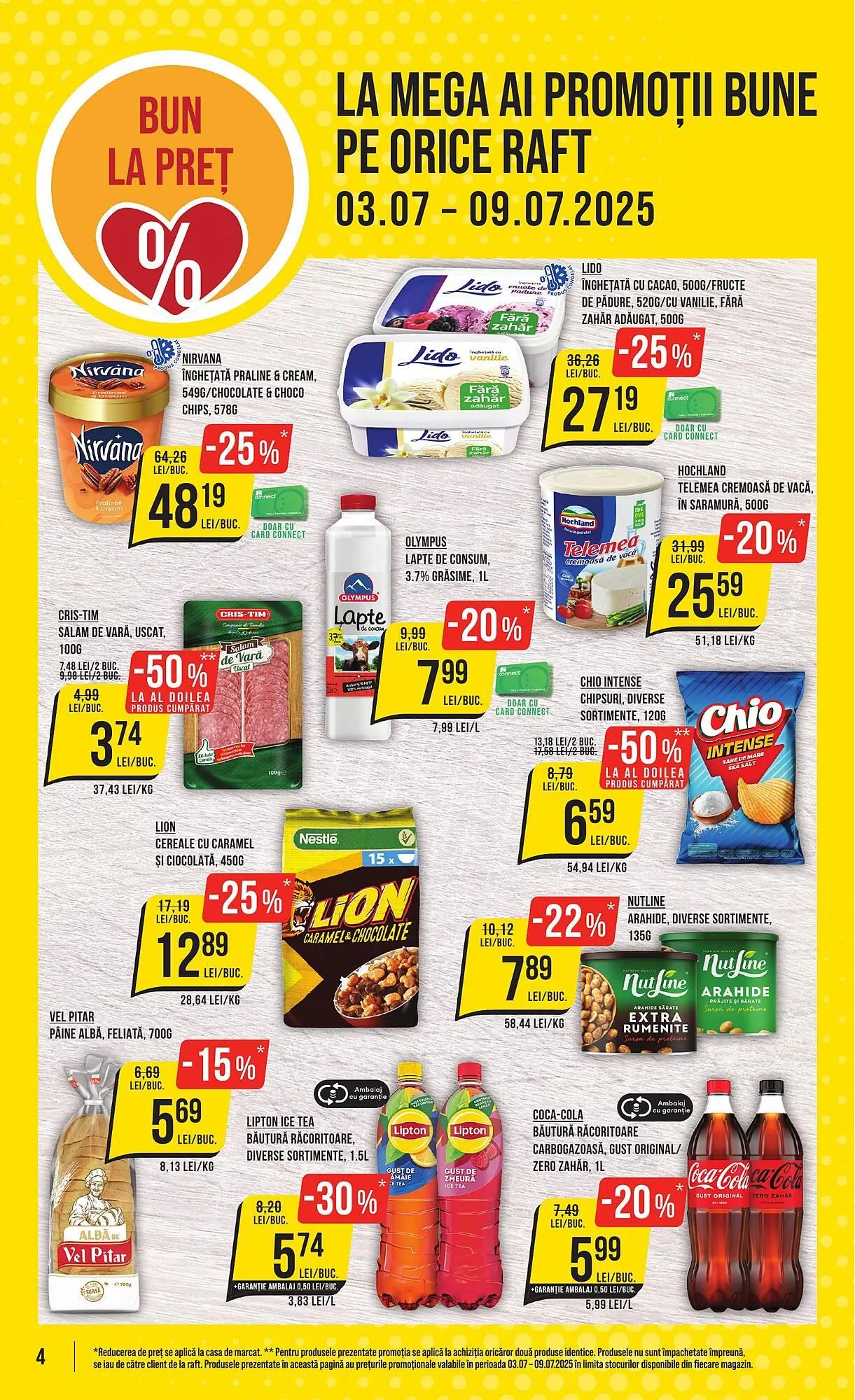 Catalog Catalog Mega Image de la 3 iulie până la 9 iulie 2025 - Revista Pagina 4