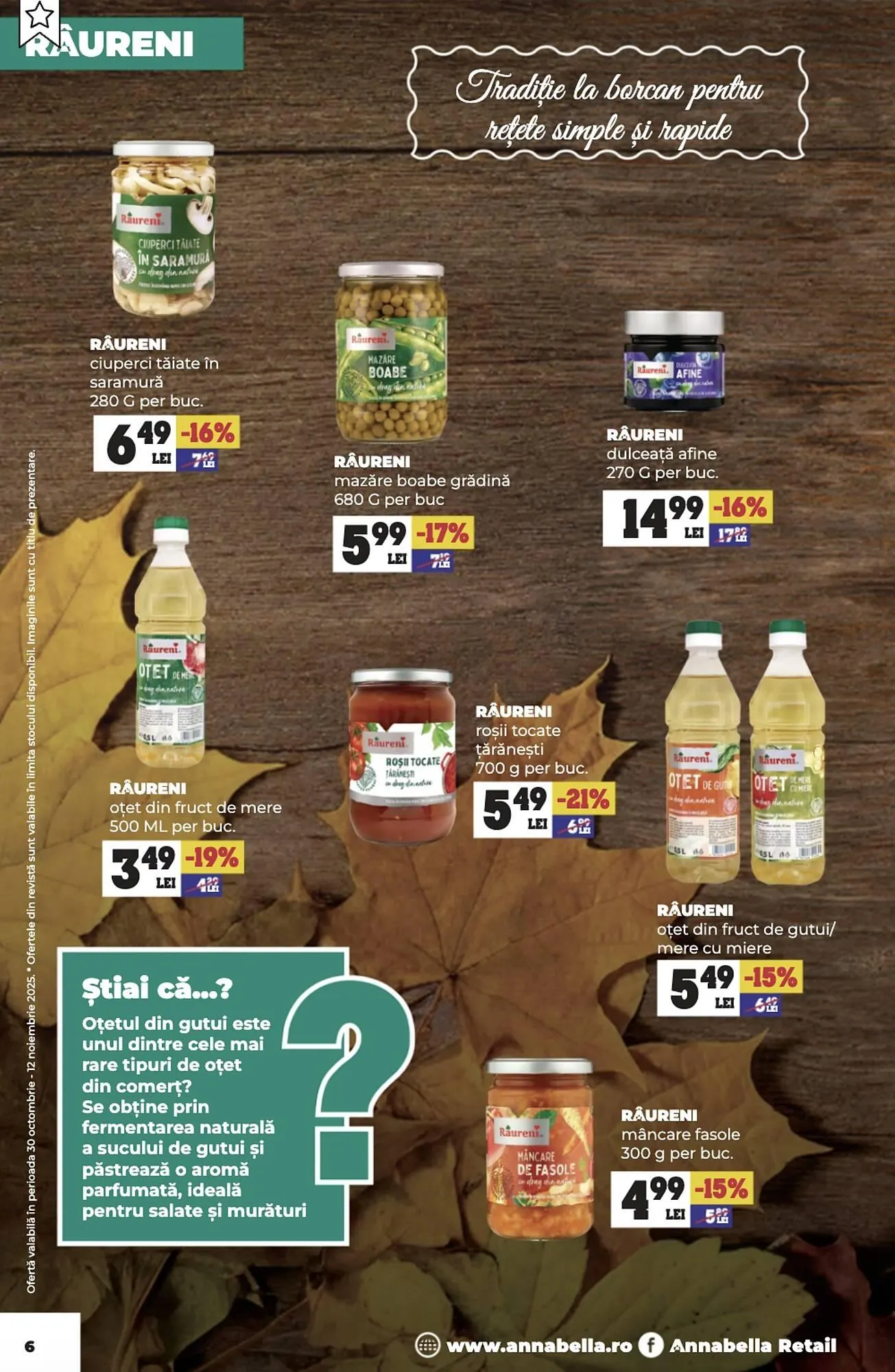 Catalog Catalog Annabella de la 30 octombrie până la 12 noiembrie 2025 - Revista Pagina 6