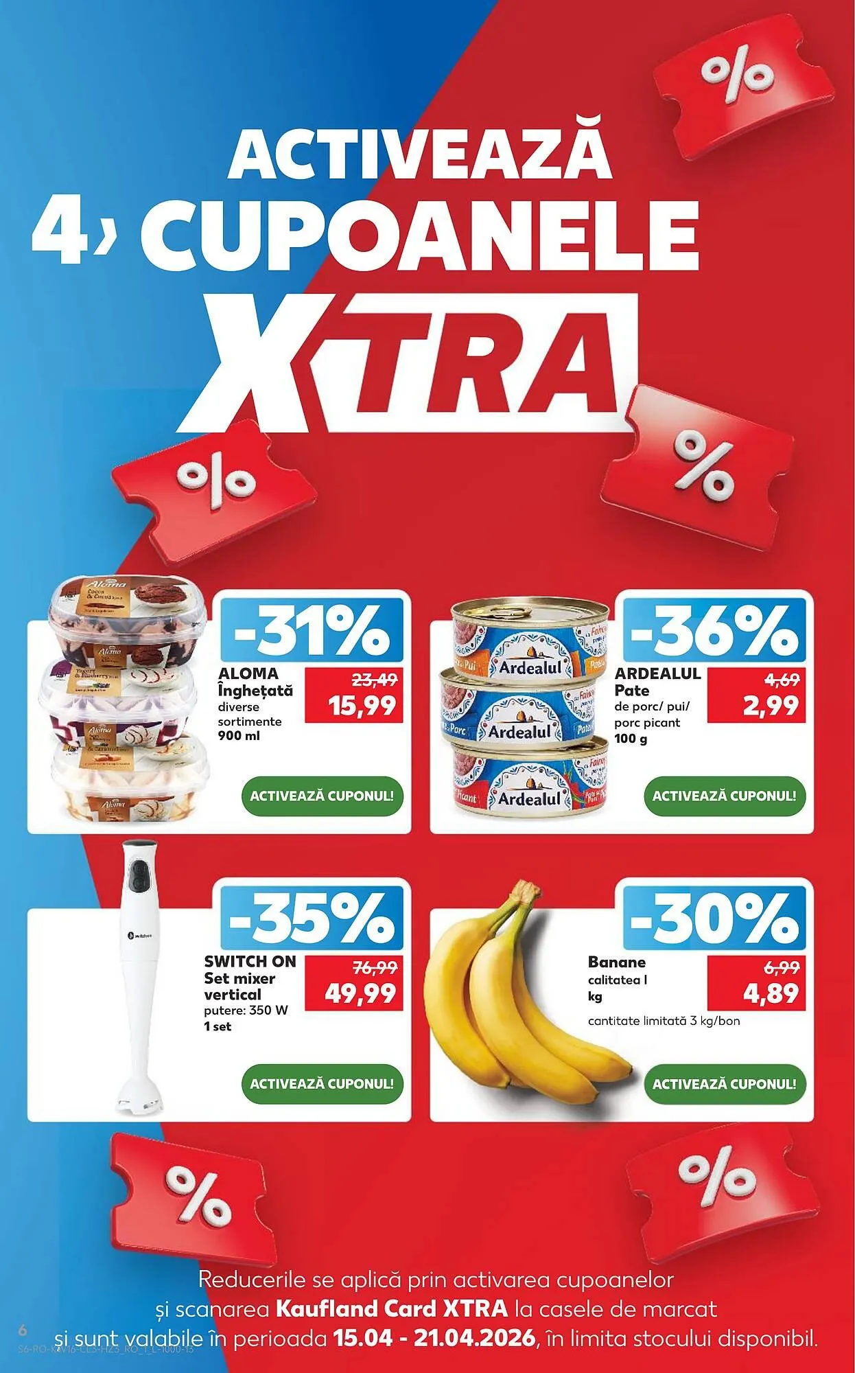 Catalog Catalog Kaufland de la 15 aprilie până la 21 aprilie 2026 - Revista Pagina 6