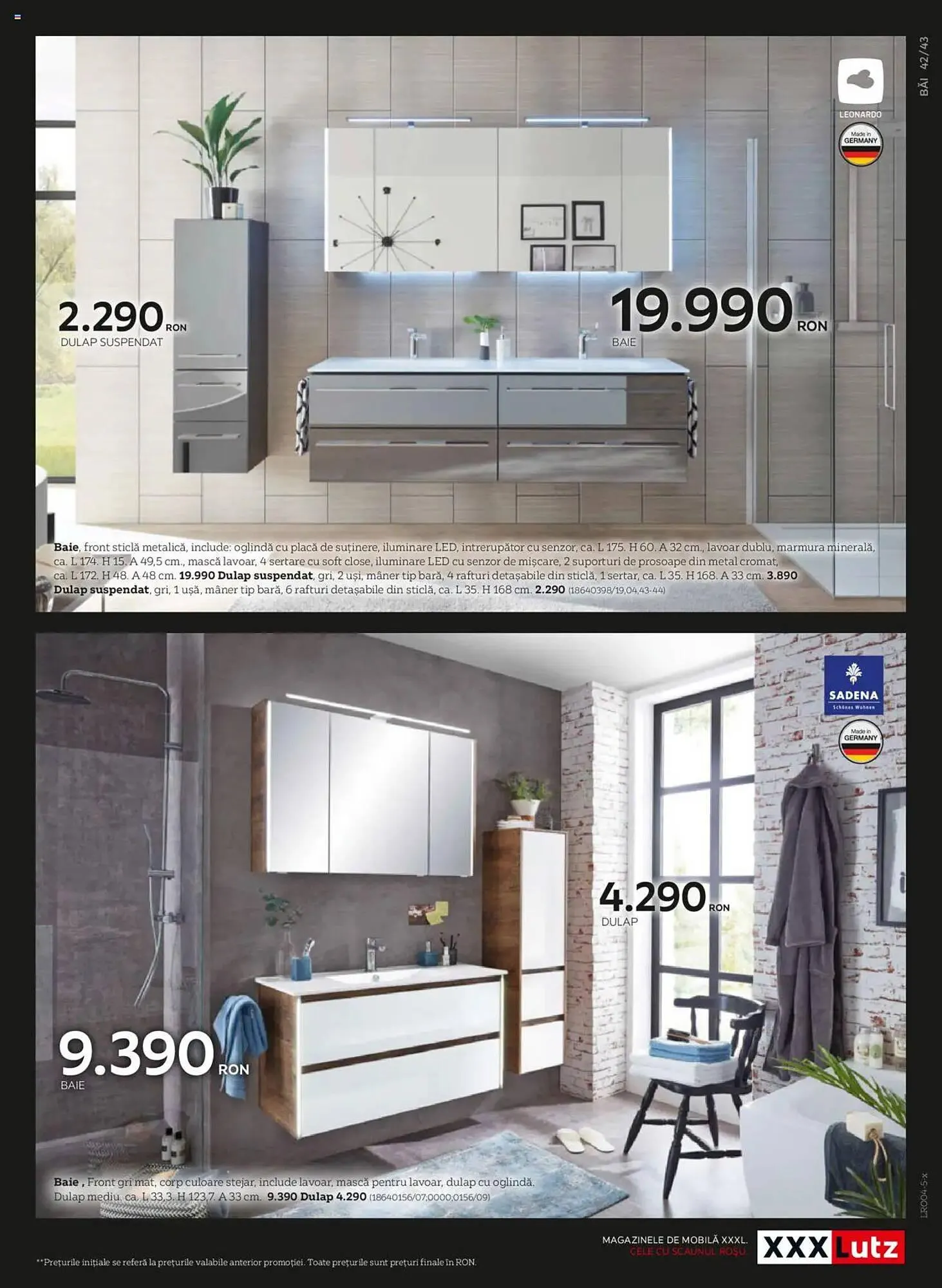 Catalog Catalog XXXLutz de la 7 aprilie până la 31 decembrie 2025 - Revista Pagina 43