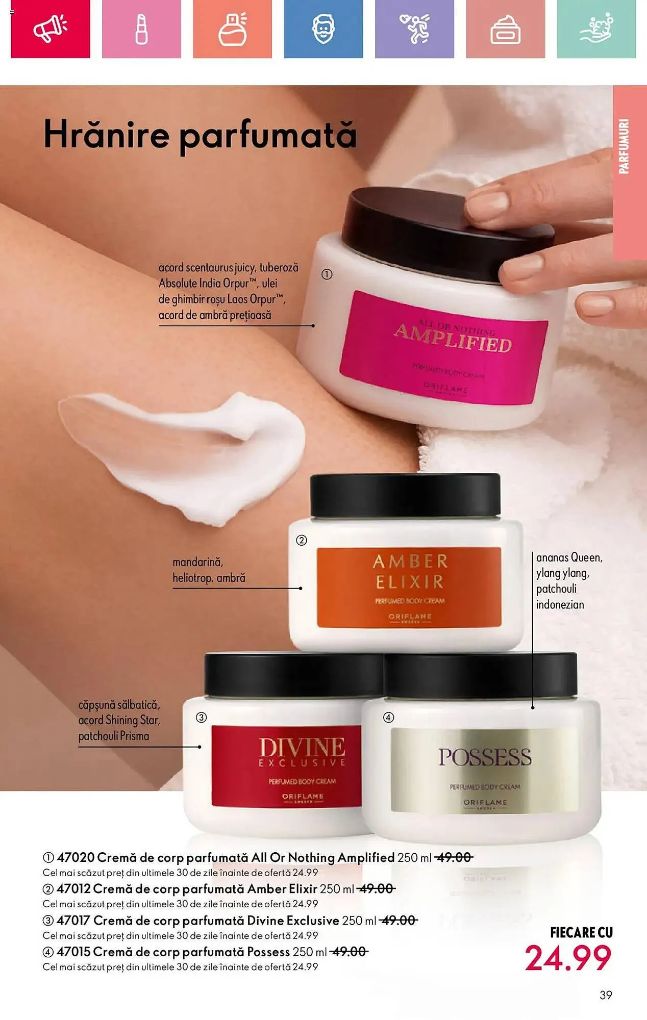 Catalog Catalog Oriflame de la 2 martie până la 22 martie 2025 - Revista Pagina 39