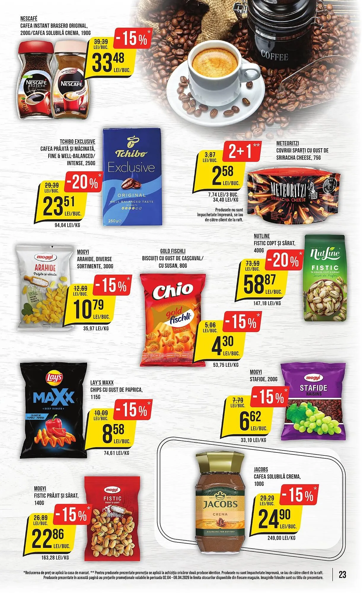 Catalog Catalog Mega Image de la 2 aprilie până la 8 aprilie 2026 - Revista Pagina 23