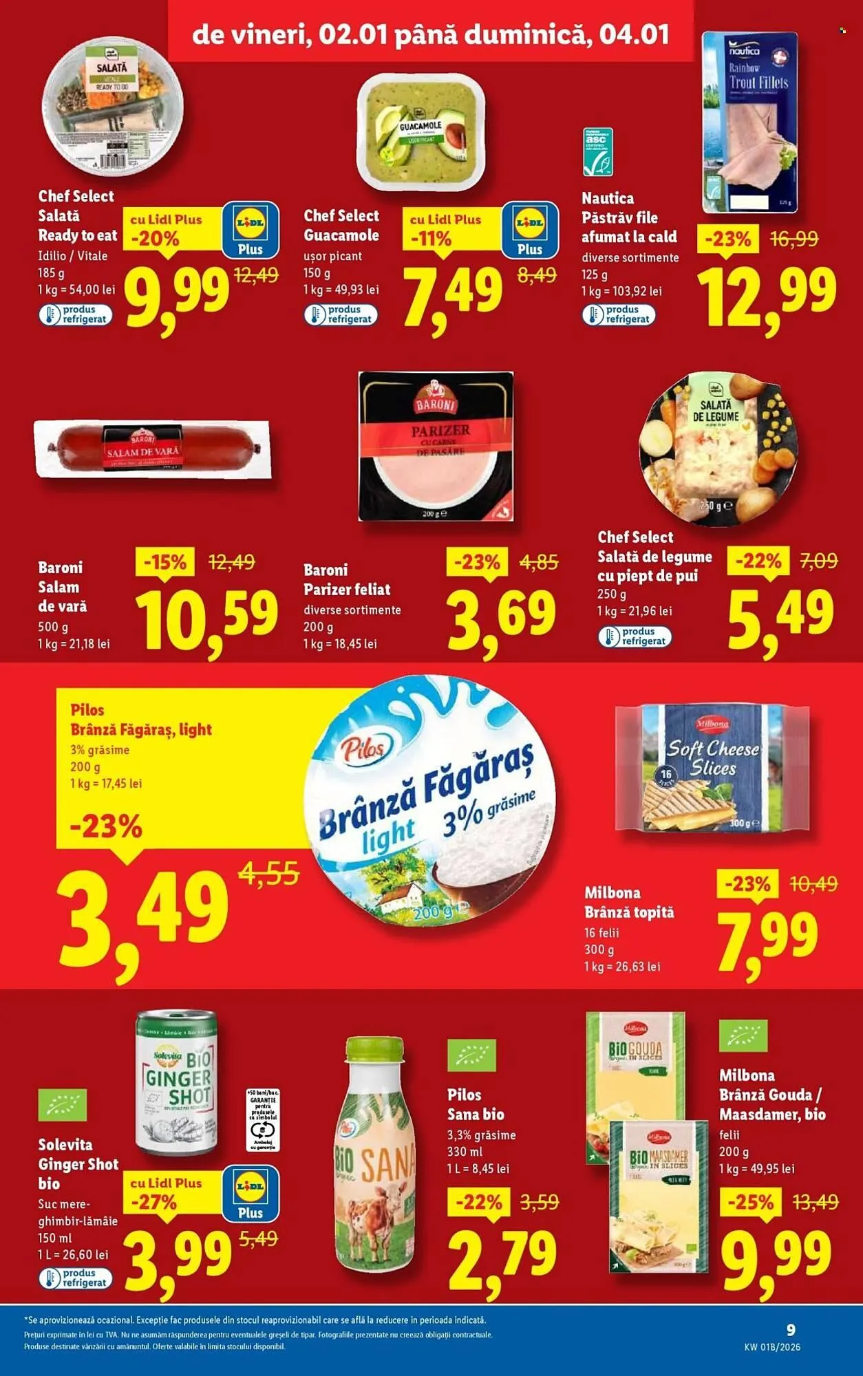 Catalog Catalog Lidl de la 2 ianuarie până la 4 ianuarie 2026 - Revista Pagina 9