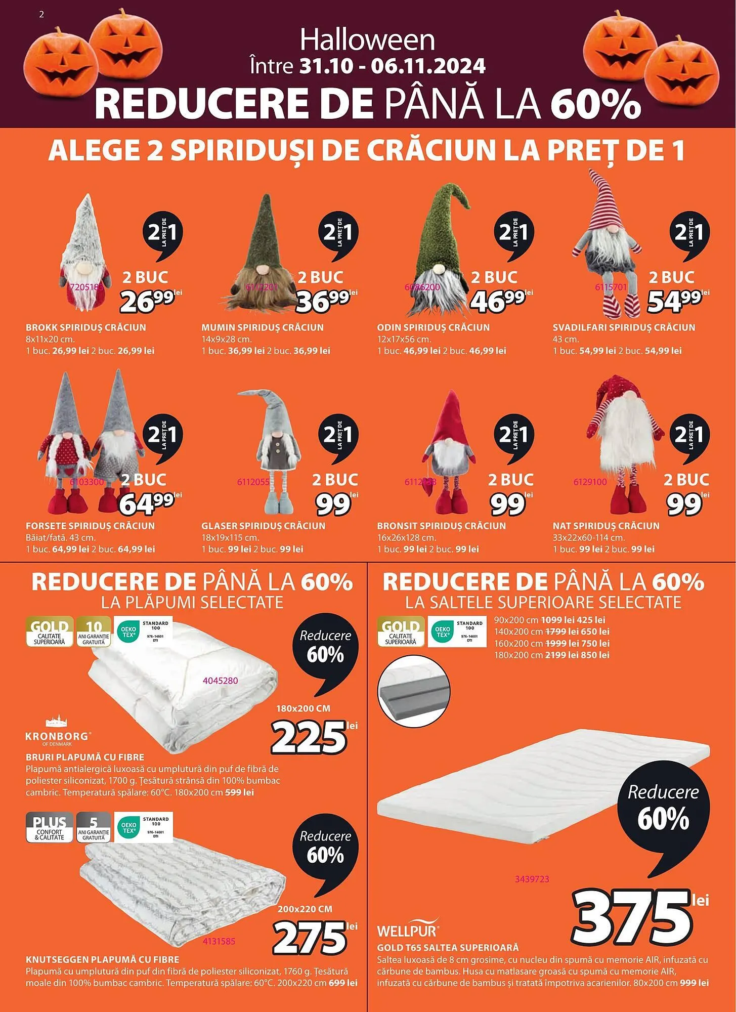 Catalog Catalog JYSK de la 31 octombrie până la 6 noiembrie 2024 - Revista Pagina 2