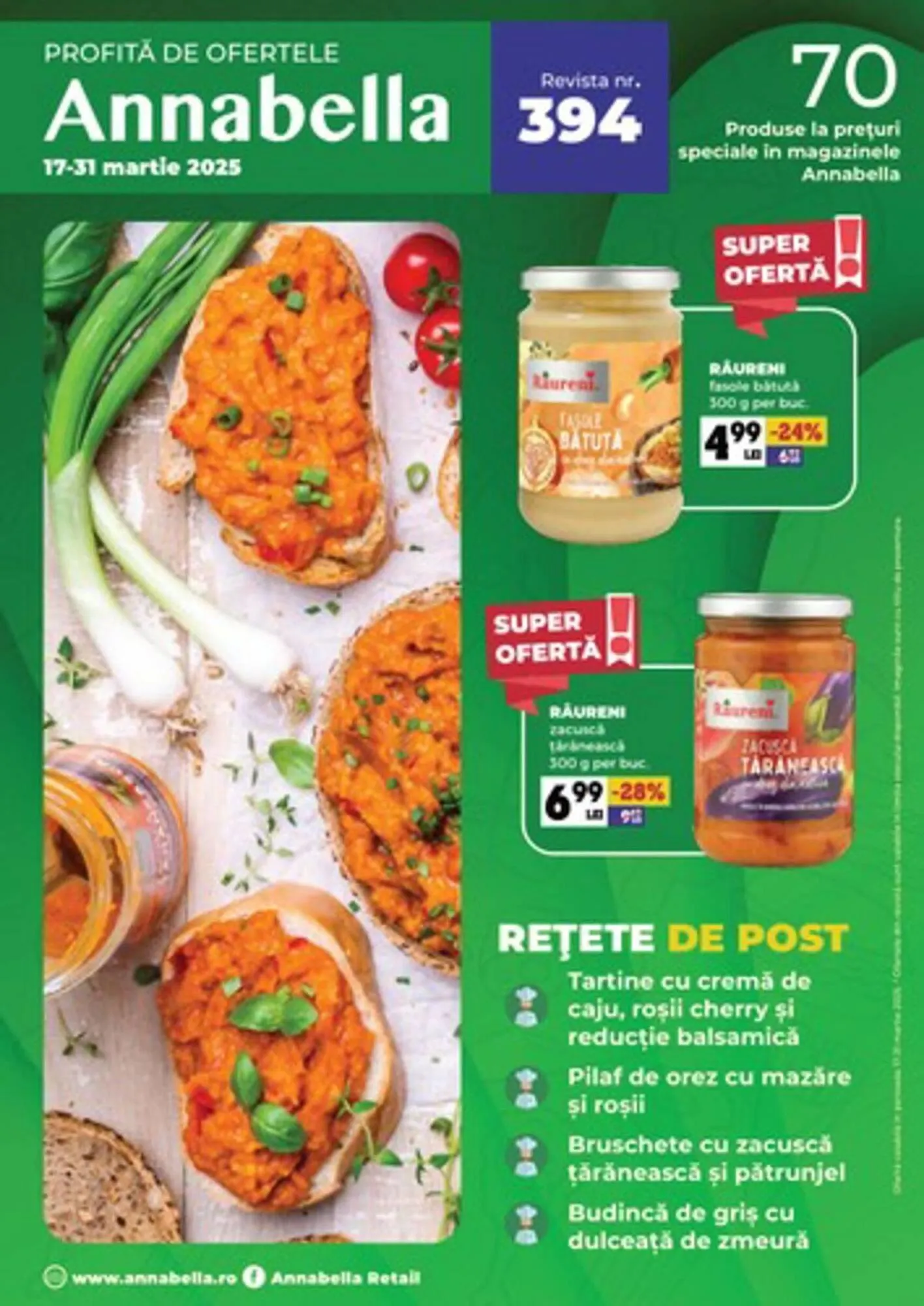 Catalog Catalog Annabella de la 21 martie până la 31 martie 2025 - Revista Pagina 1