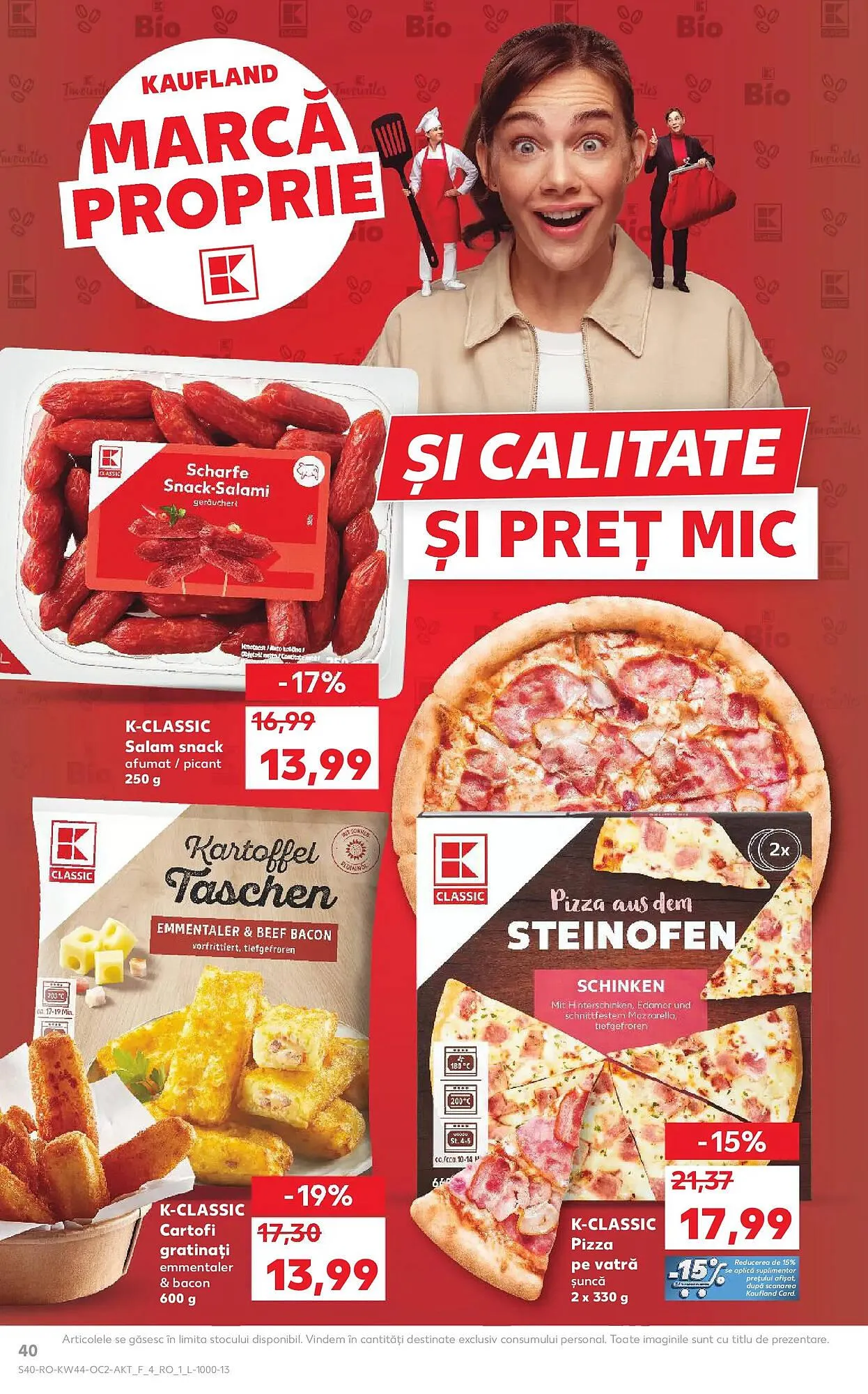 Catalog Catalog Kaufland de la 29 octombrie până la 4 noiembrie 2025 - Revista Pagina 40