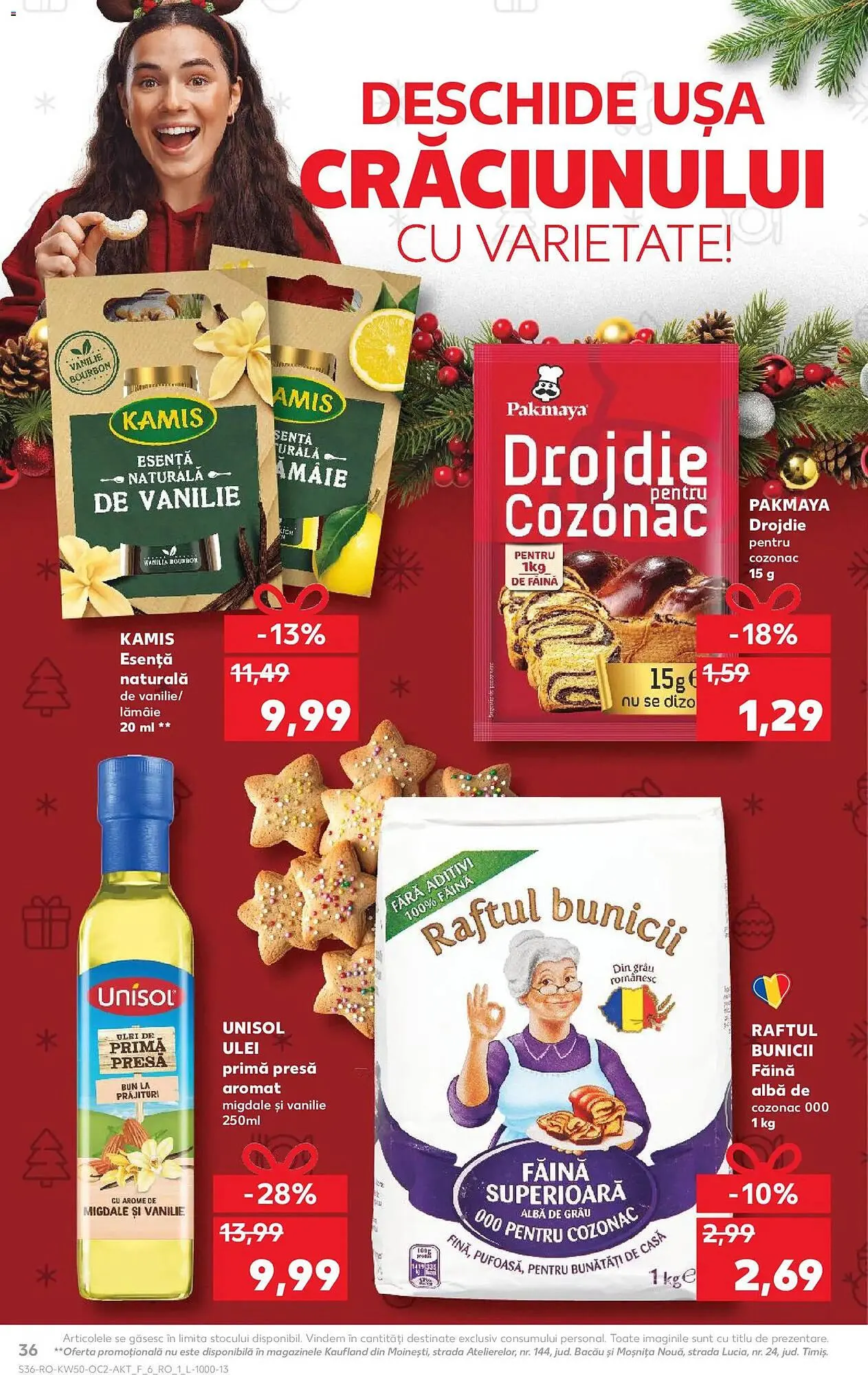 Catalog Catalog Kaufland de la 10 decembrie până la 16 decembrie 2025 - Revista Pagina 36