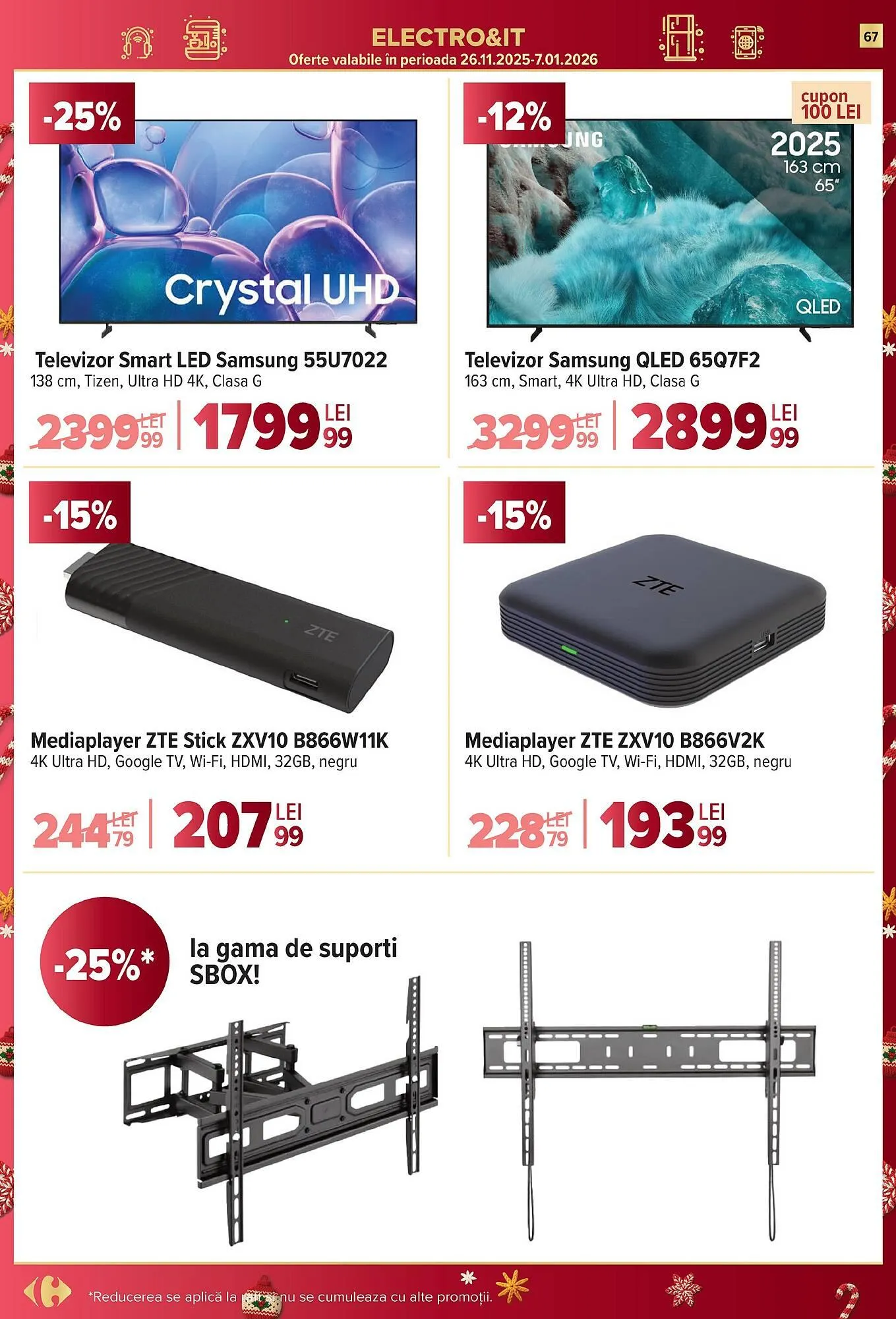 Catalog Catalog Carrefour de la 26 noiembrie până la 2 decembrie 2025 - Revista Pagina 67