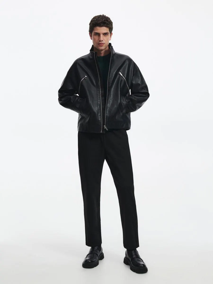 Geacă cu guler perkins