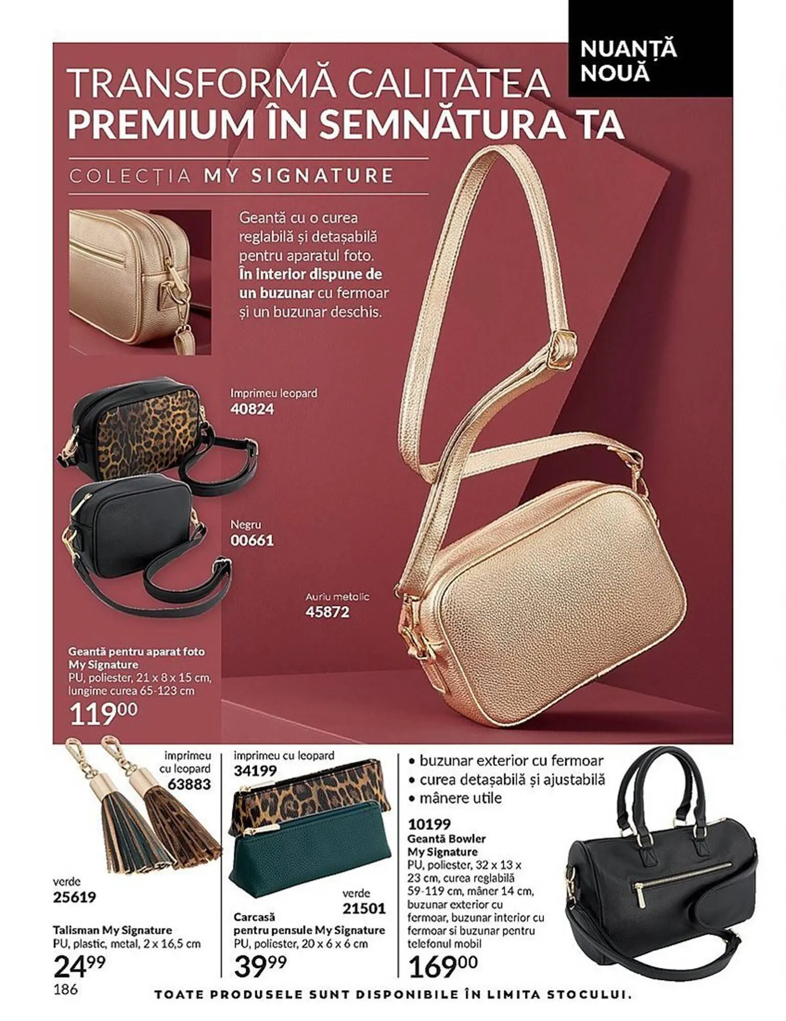 Catalog Avon catalog de la 1 octombrie până la 31 octombrie 2023 - Revista Pagina 186