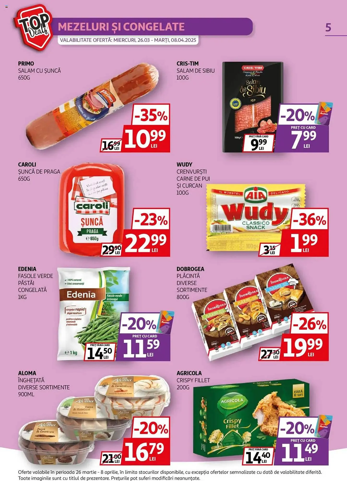 Catalog Catalog Auchan de la 26 martie până la 8 aprilie 2025 - Revista Pagina 5