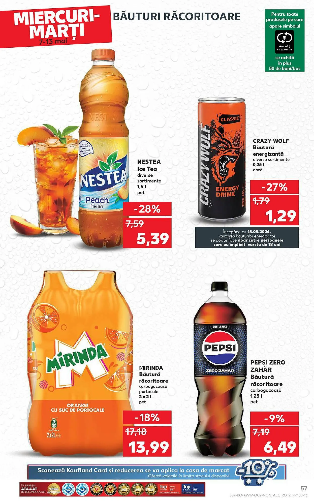 Catalog Catalog Kaufland de la 7 mai până la 13 mai 2025 - Revista Pagina 57
