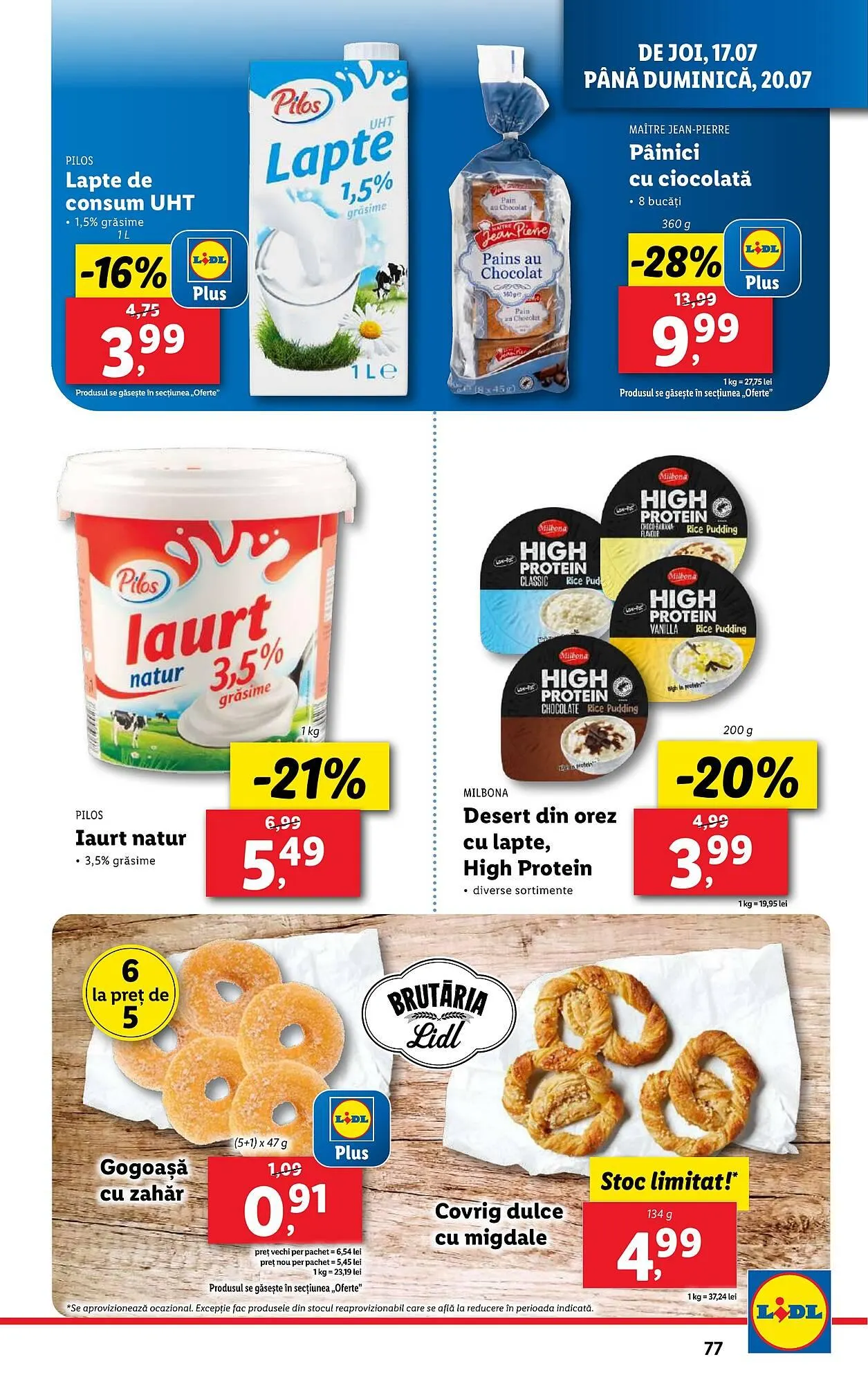 Catalog Catalog Lidl de la 14 iulie până la 20 iulie 2025 - Revista Pagina 77