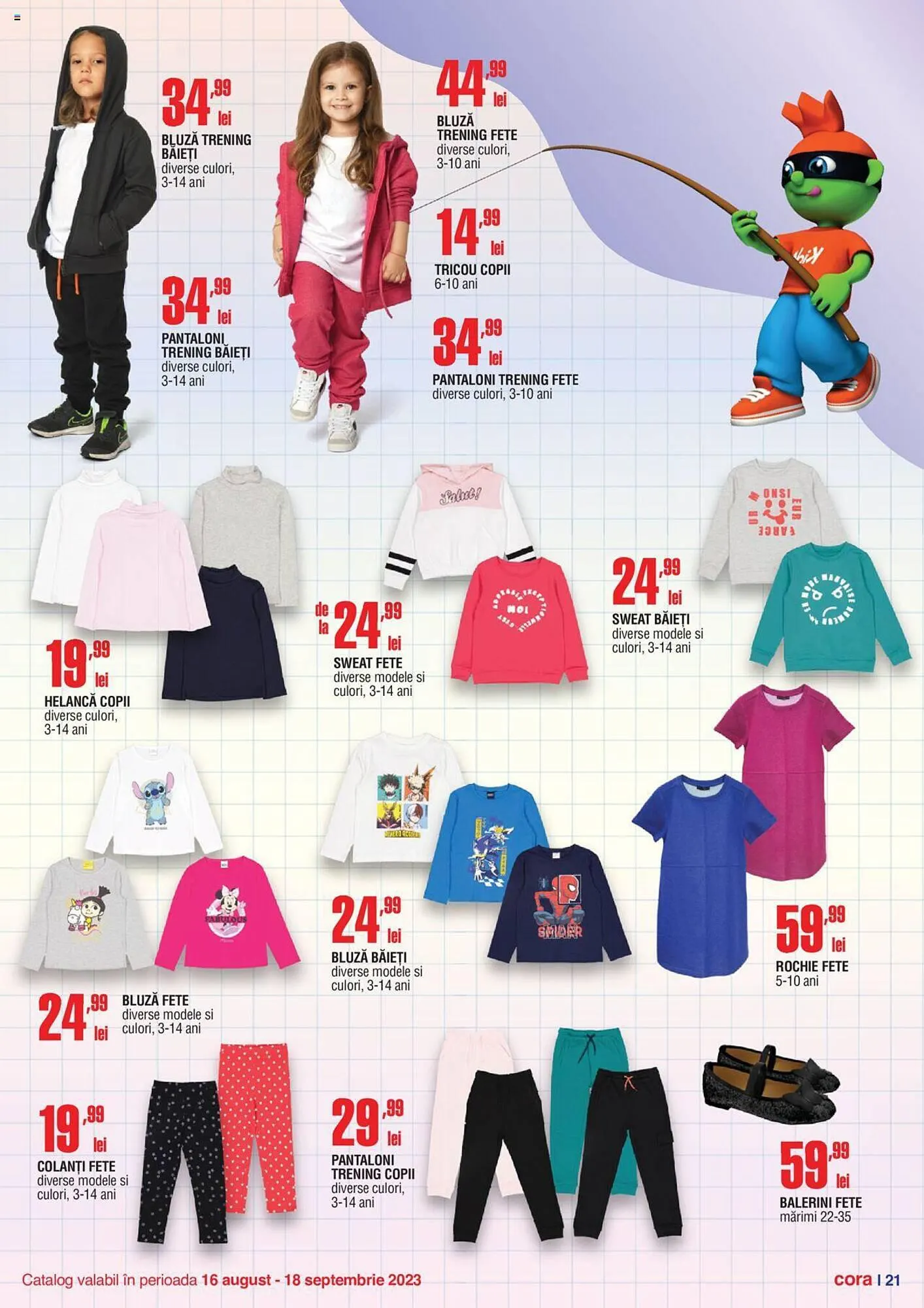 Catalog Cora catalog de la 16 august până la 18 septembrie 2023 - Revista Pagina 21