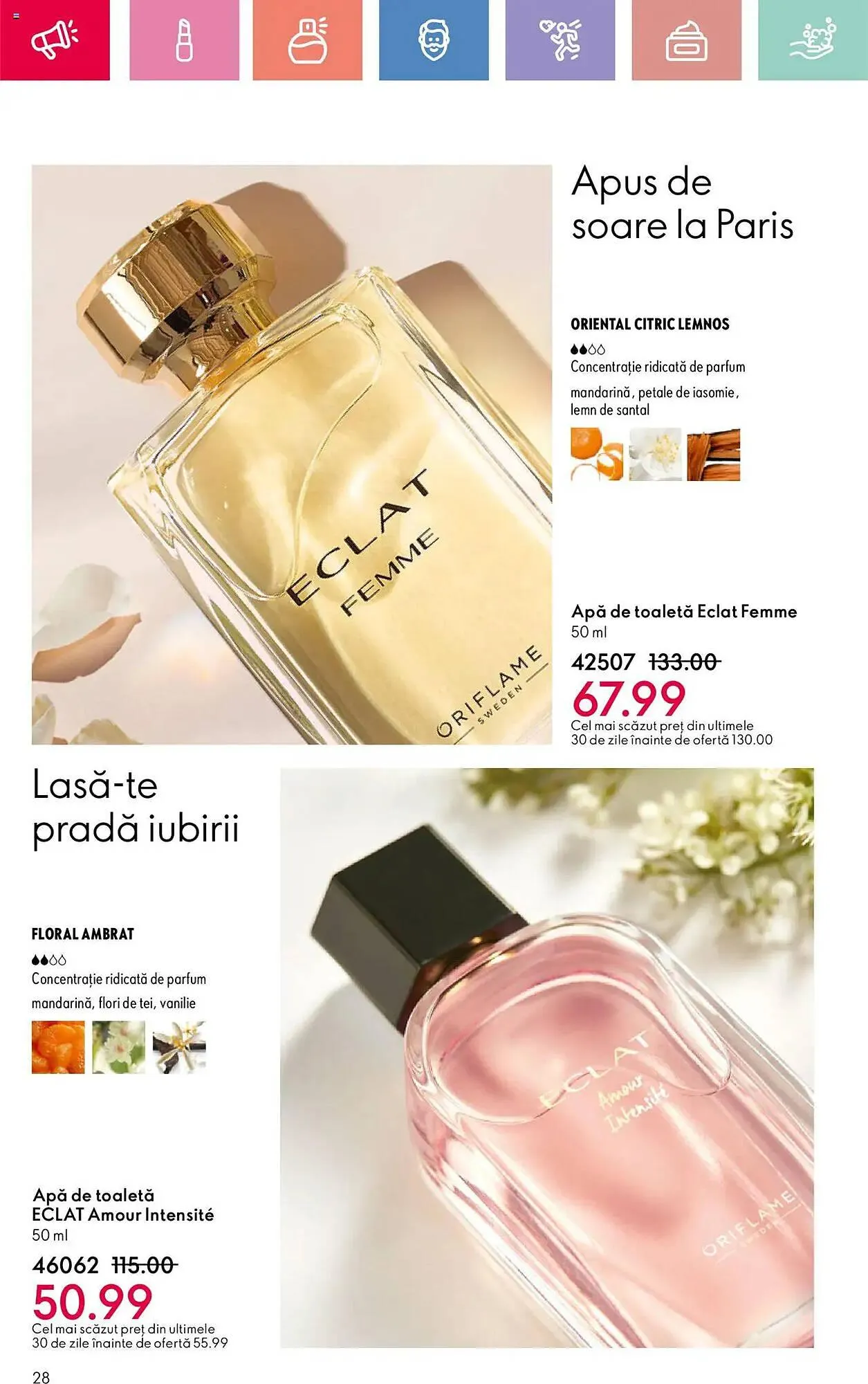 Catalog Catalog Oriflame de la 25 mai până la 14 iunie 2025 - Revista Pagina 28