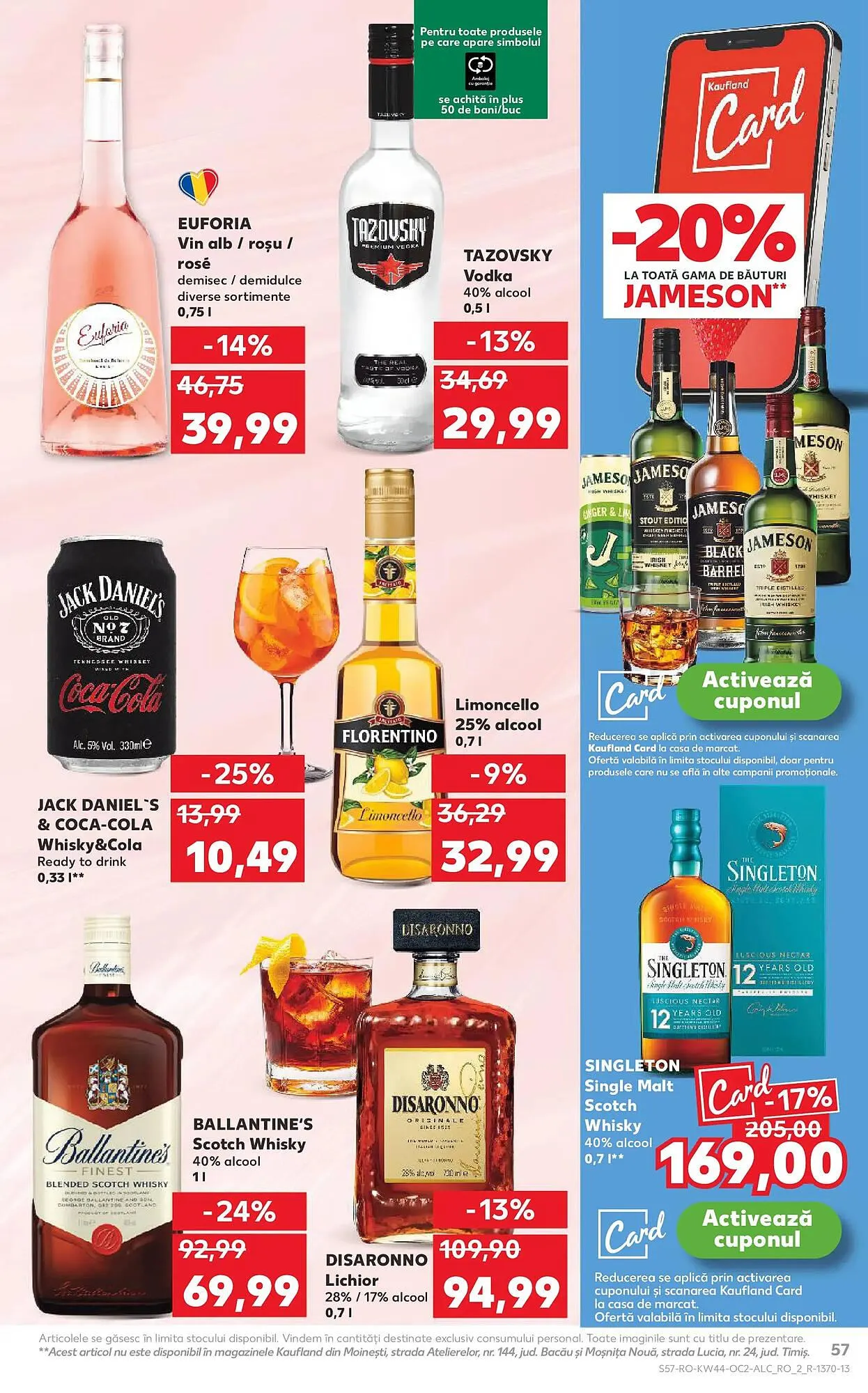 Catalog Catalog Kaufland de la 29 octombrie până la 4 noiembrie 2025 - Revista Pagina 57