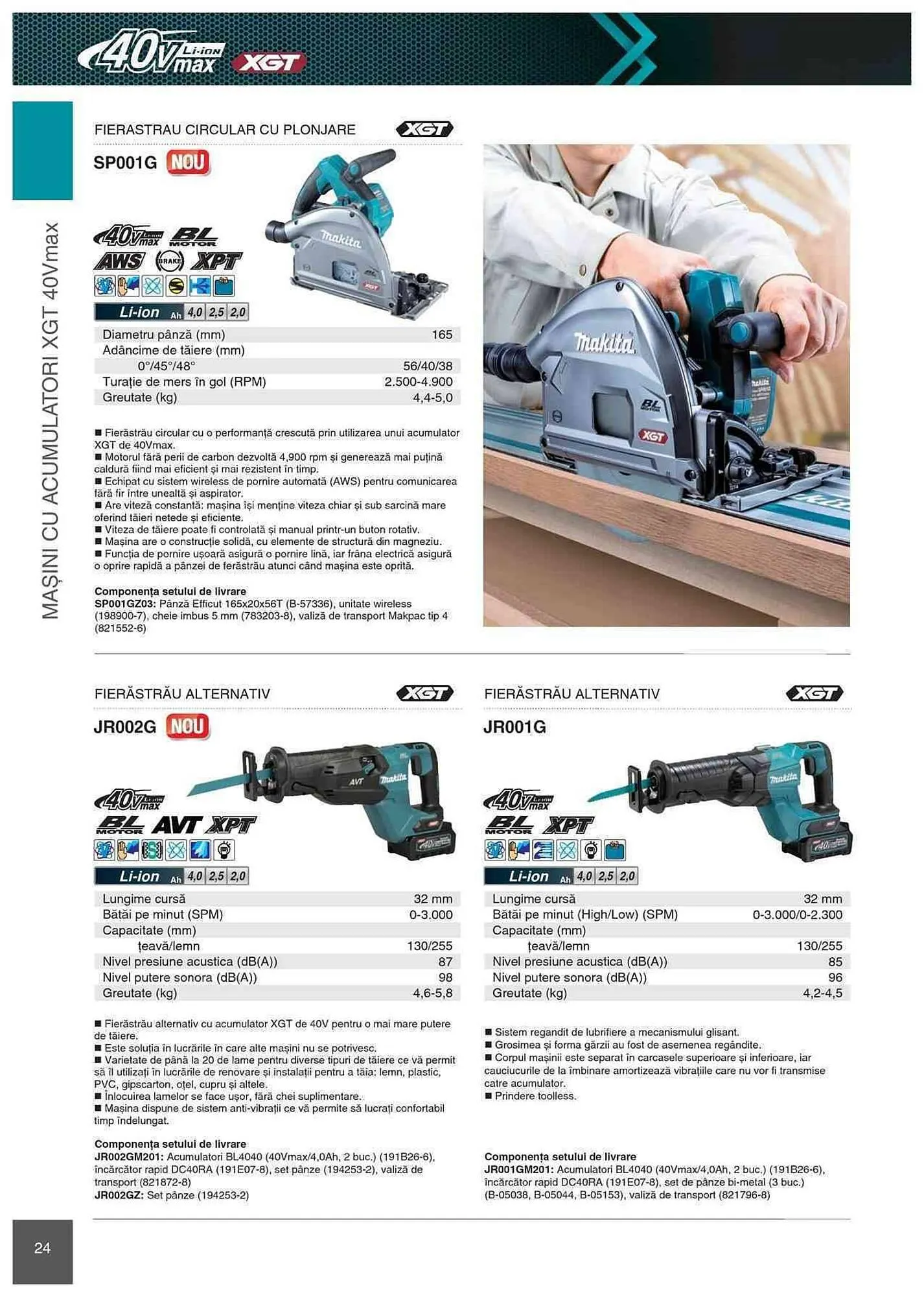 Catalog Makita catalog de la 1 ianuarie până la 31 decembrie 2023 - Revista Pagina 24