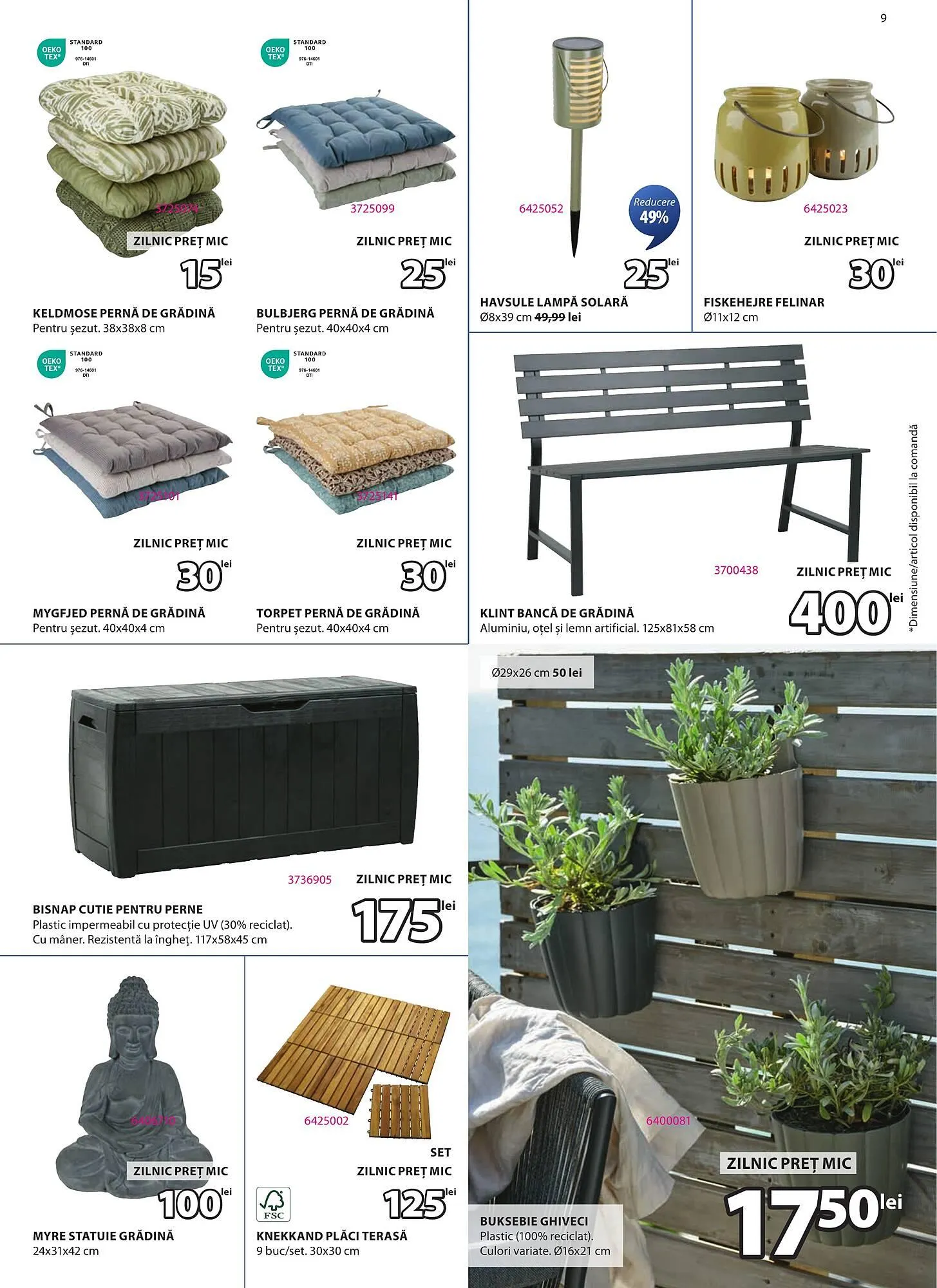 Catalog Catalog JYSK de la 17 aprilie până la 5 mai 2025 - Revista Pagina 9