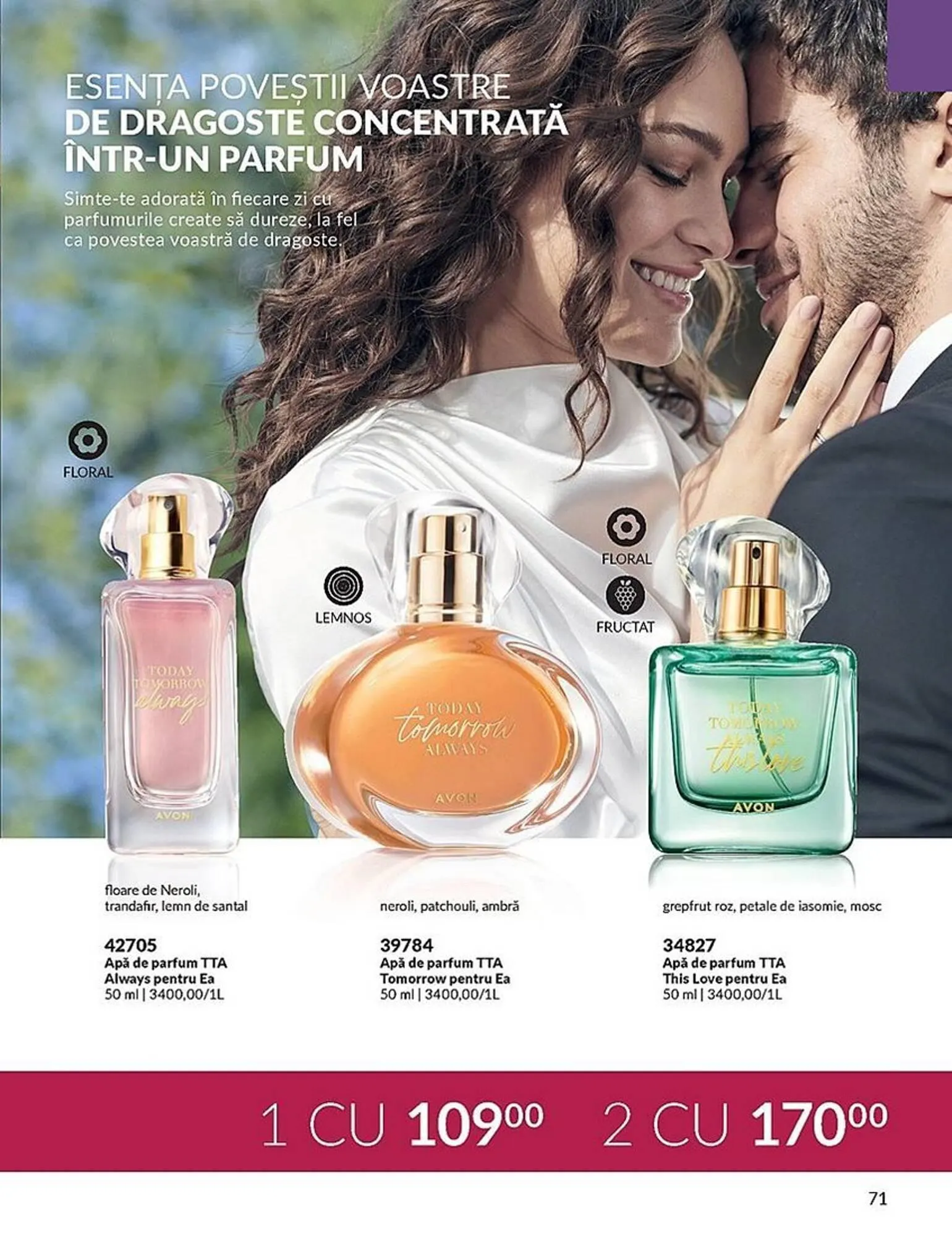 Catalog Avon catalog de la 1 septembrie până la 30 septembrie 2023 - Revista Pagina 71