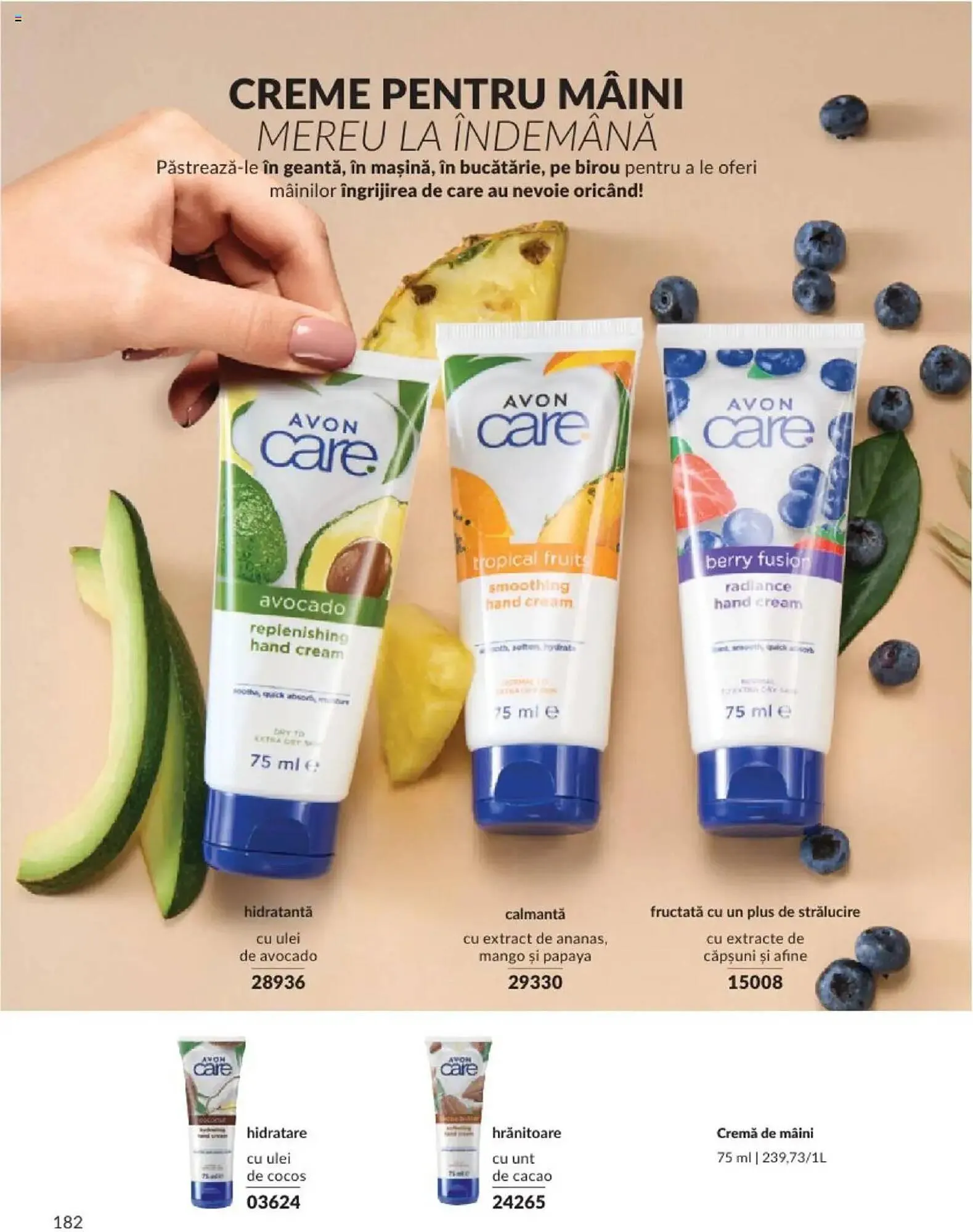 Catalog Catalog Avon de la 1 ianuarie până la 31 ianuarie 2025 - Revista Pagina 182