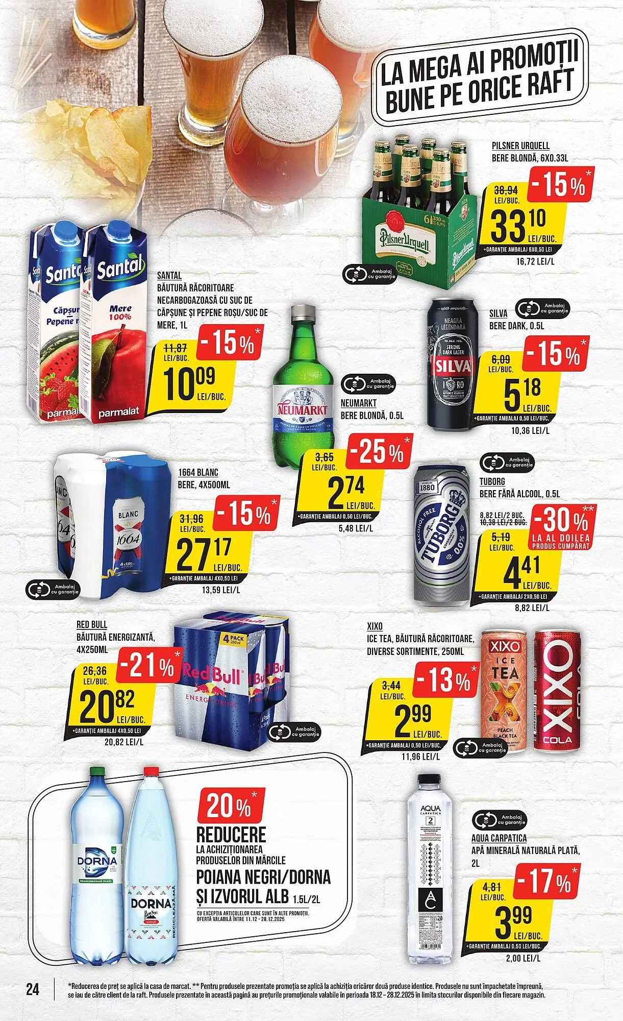 Catalog Catalog Mega Image de la 18 decembrie până la 28 decembrie 2025 - Revista Pagina 24