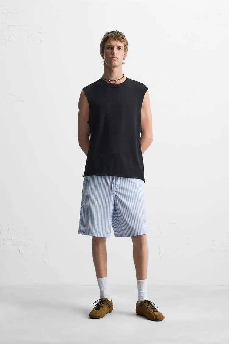 BERMUDE RELAXED FIT CU DUNGI