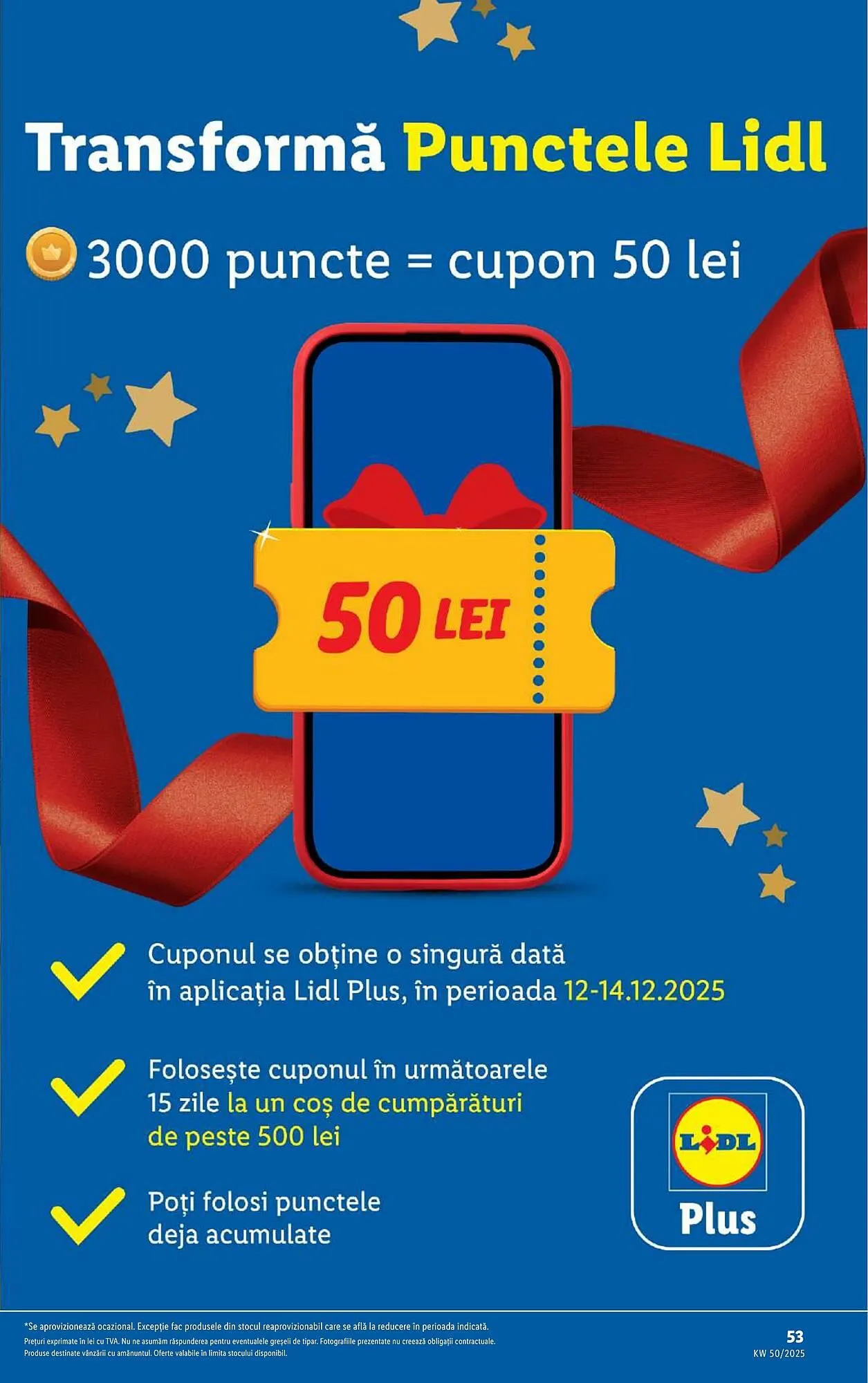 Catalog Catalog Lidl de la 8 decembrie până la 14 decembrie 2025 - Revista Pagina 53