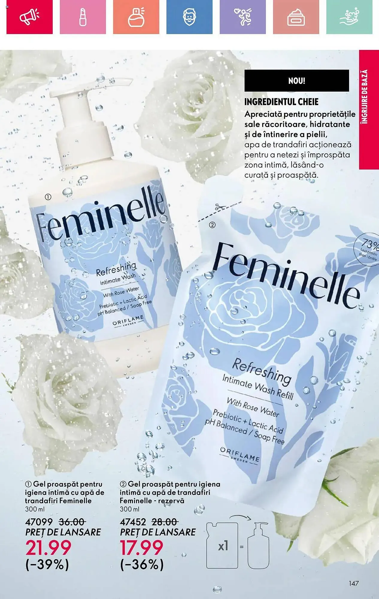 Catalog Catalog Oriflame de la 23 martie până la 12 aprilie 2025 - Revista Pagina 147