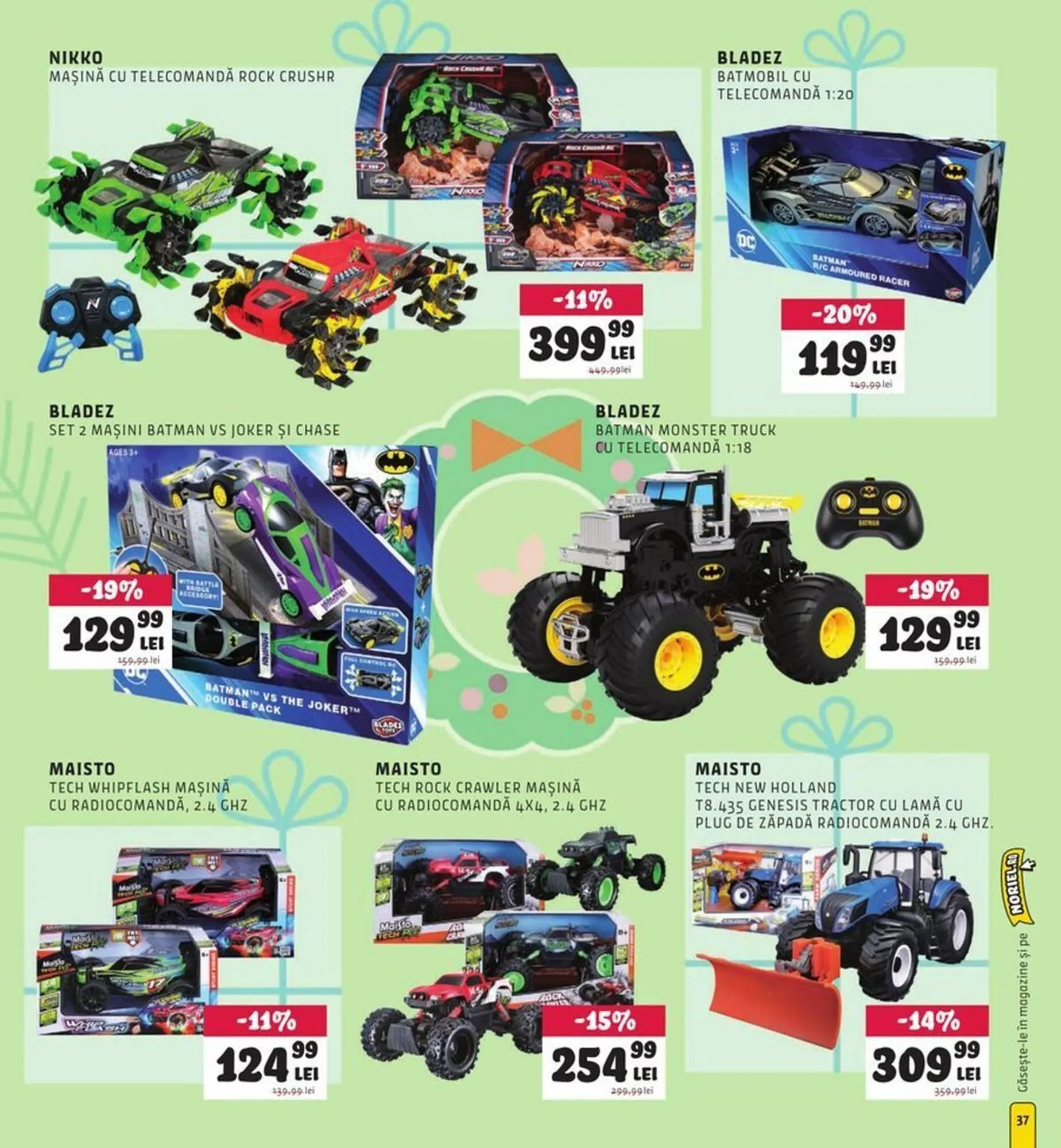 Catalog Catalog Noriel de la 18 noiembrie până la 25 decembrie 2024 - Revista Pagina 37