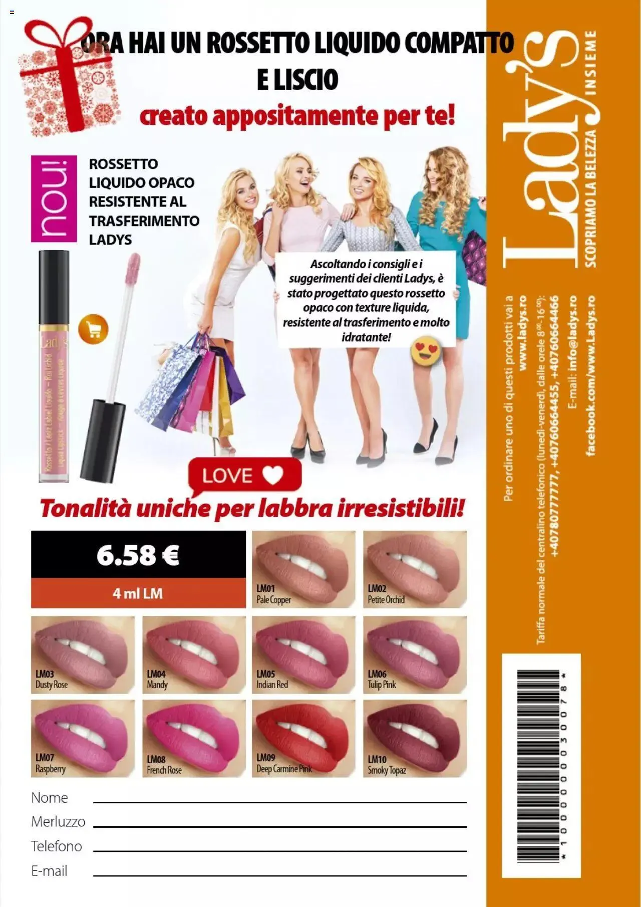 Catalog Lady’s catalog - Scopri I Regali Più Meravigliosi de la 31 octombrie până la 31 decembrie 2023 - Revista Pagina 132